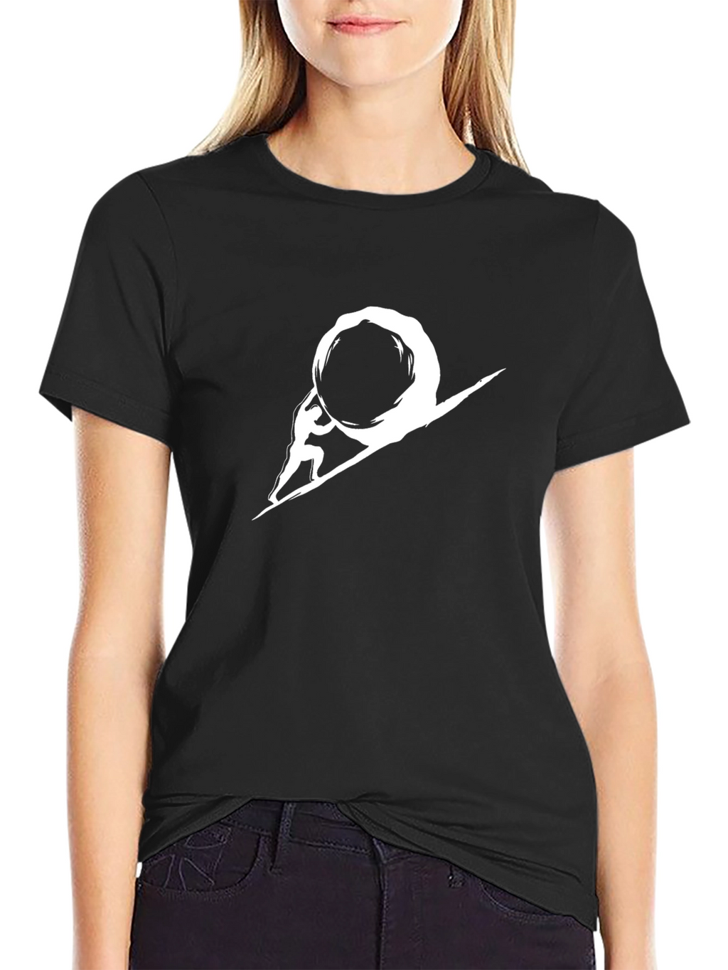 Sisyphean Black T-Shirt