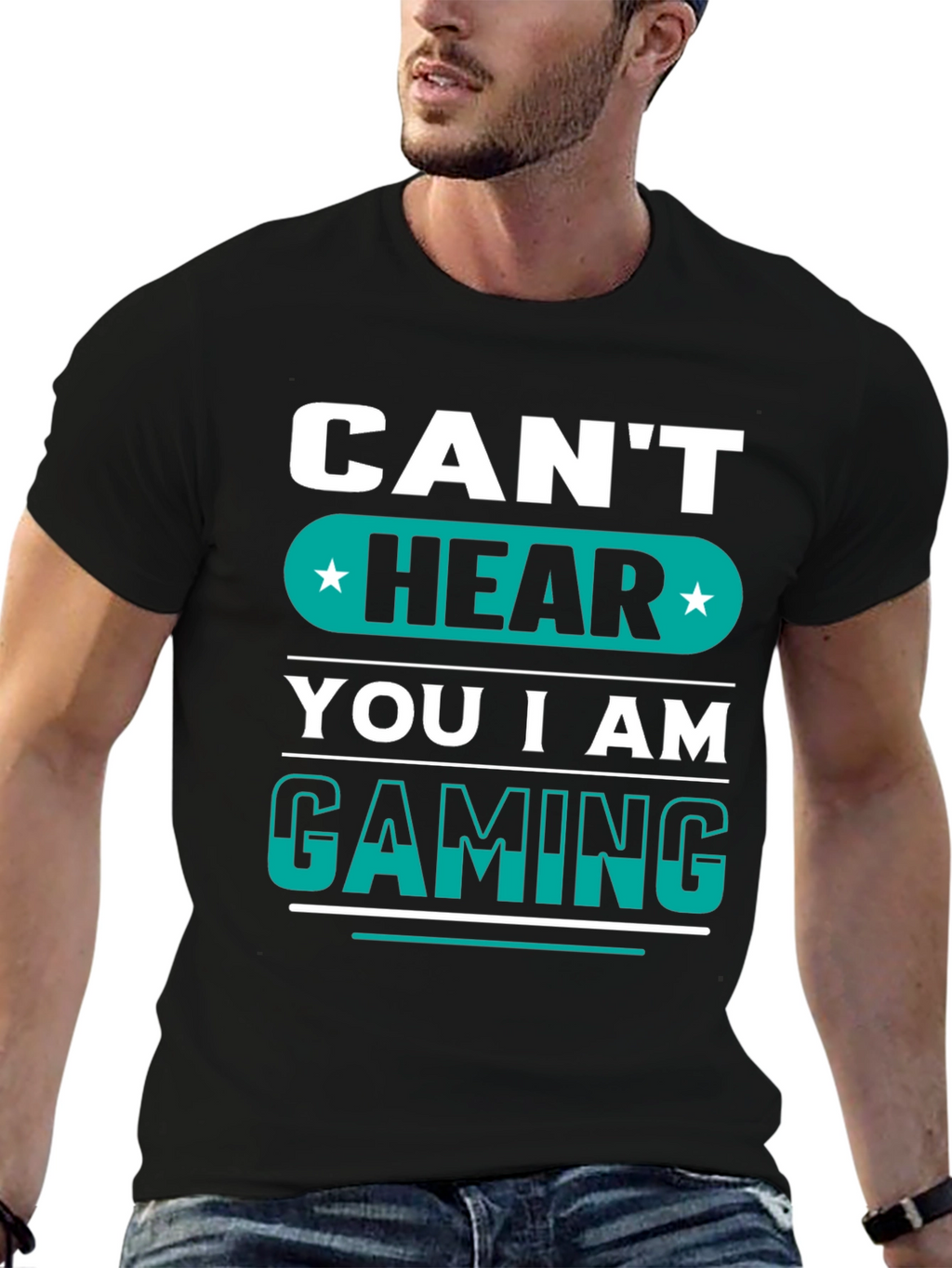 Cant Hear You Im Gaming - Graphic Tee