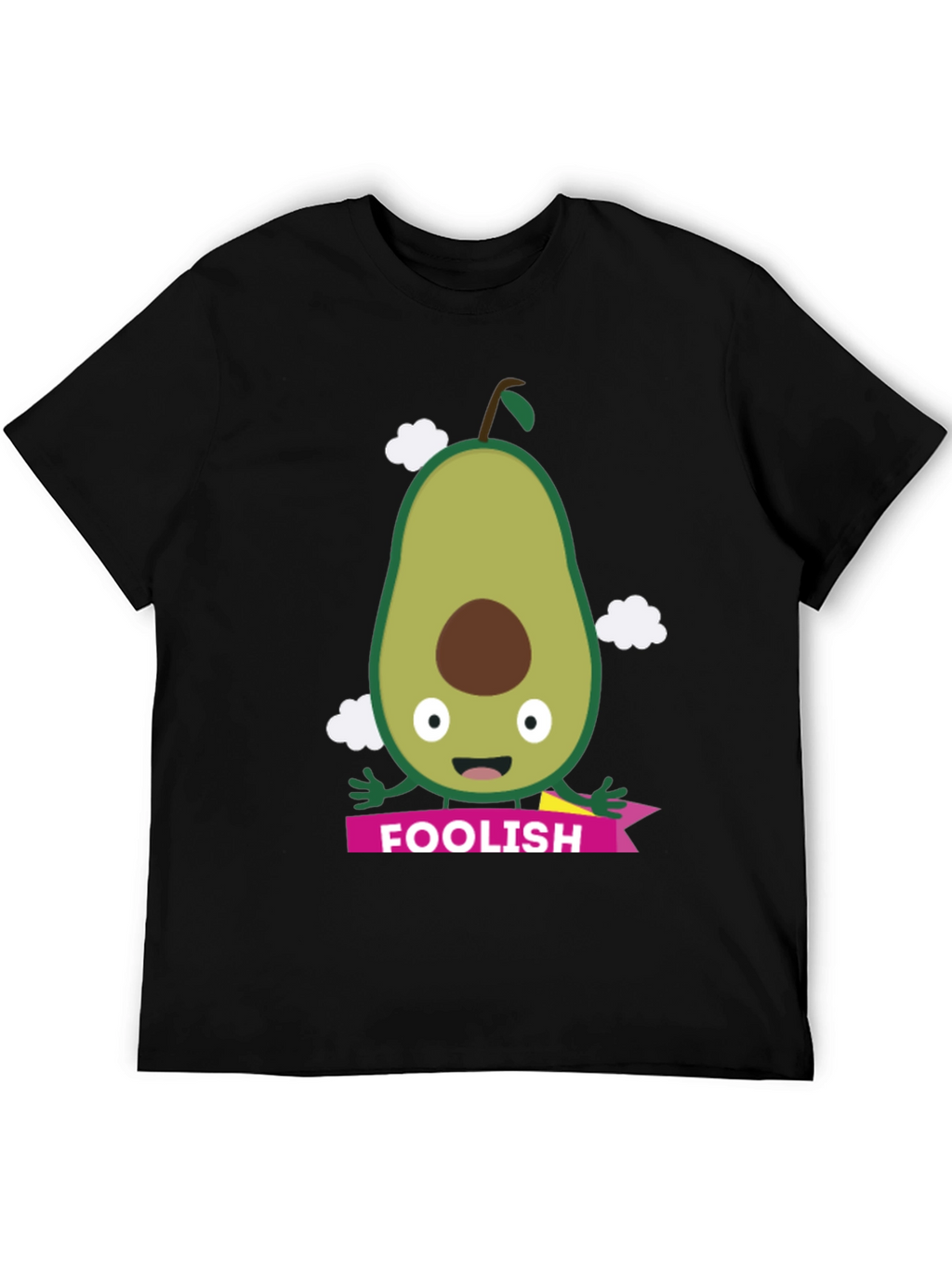 Foolish Avocado Graphic T-Shirt - Unique Design
