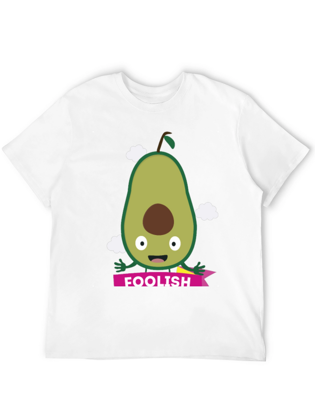 Foolish Avocado Graphic T-Shirt - Unique Design