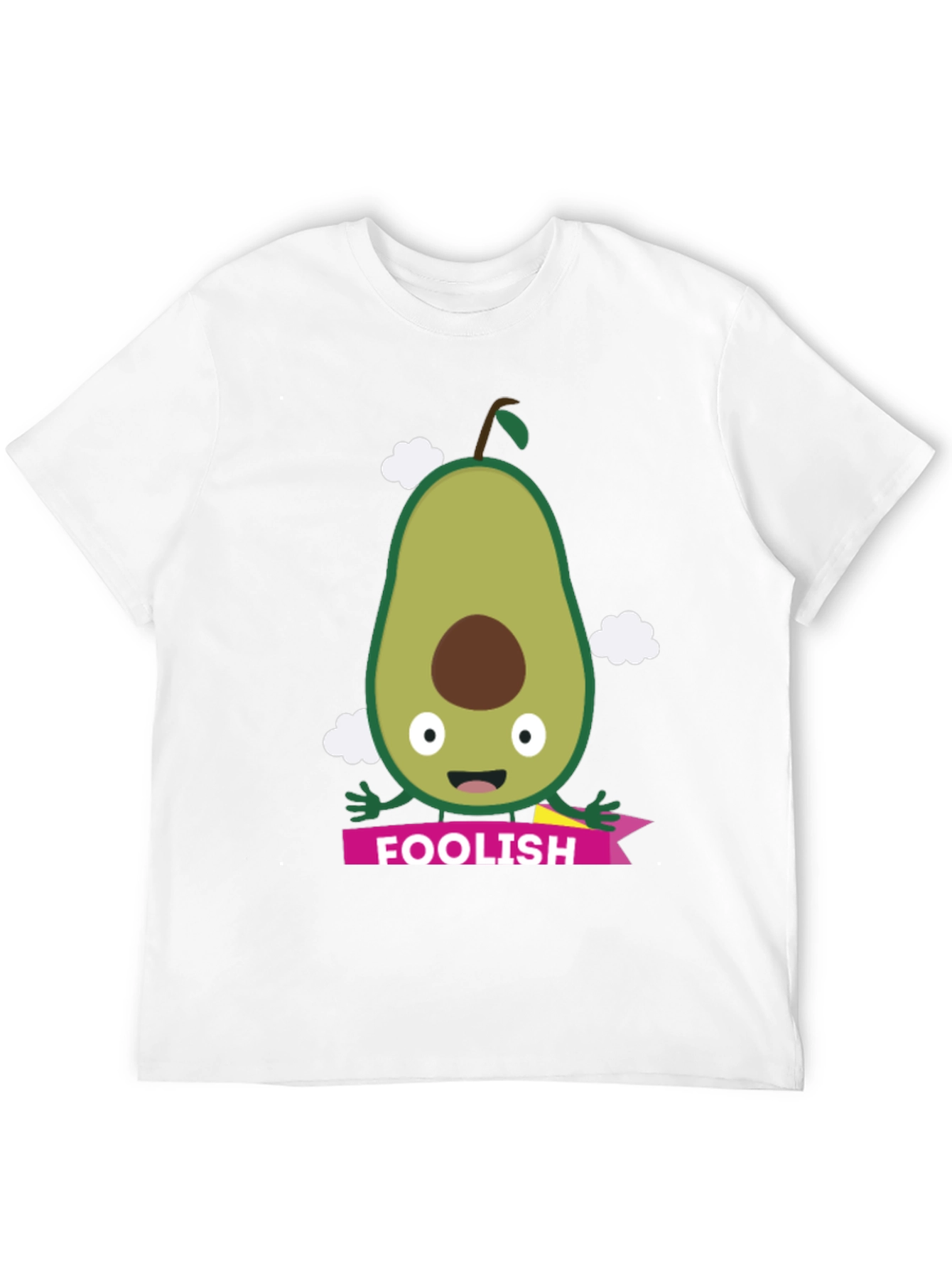 Foolish Avocado Graphic T-Shirt - Unique Design