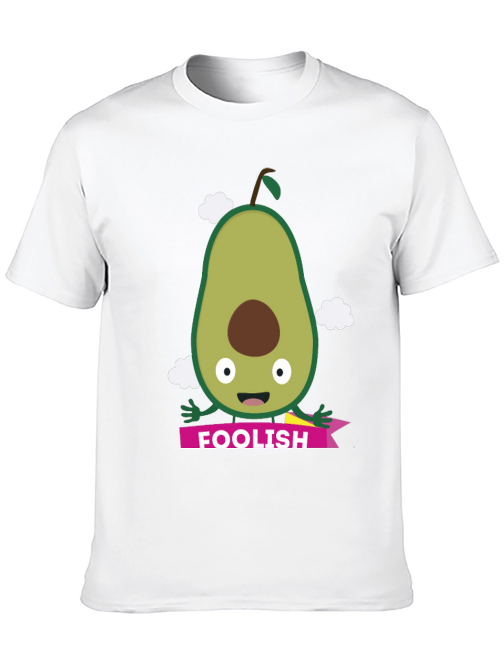 Foolish Avocado Graphic T-Shirt - Unique Design