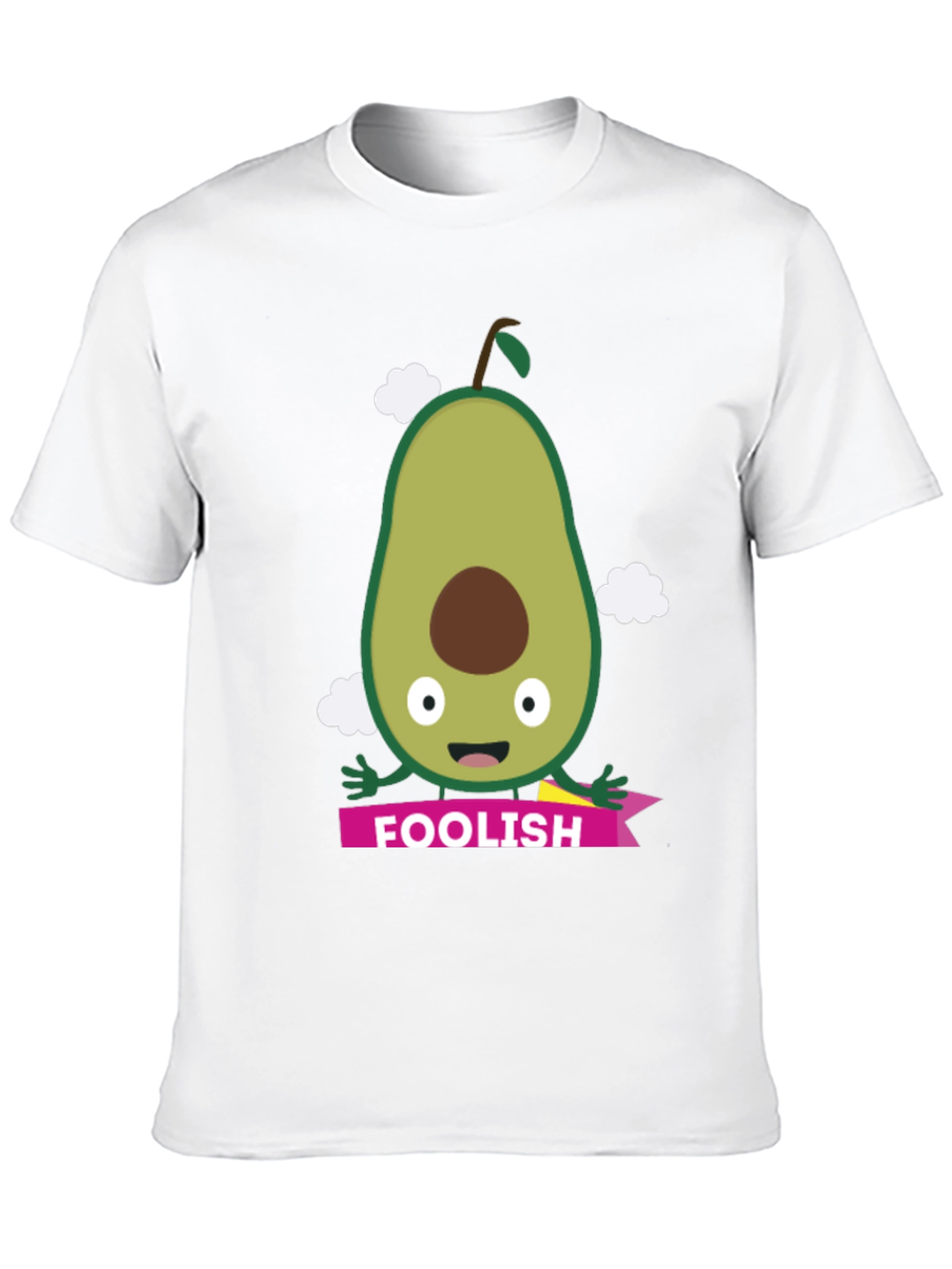 Foolish Avocado Graphic T-Shirt - Unique Design