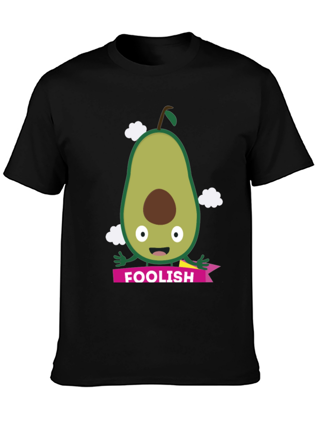 Foolish Avocado Graphic T-Shirt - Unique Design