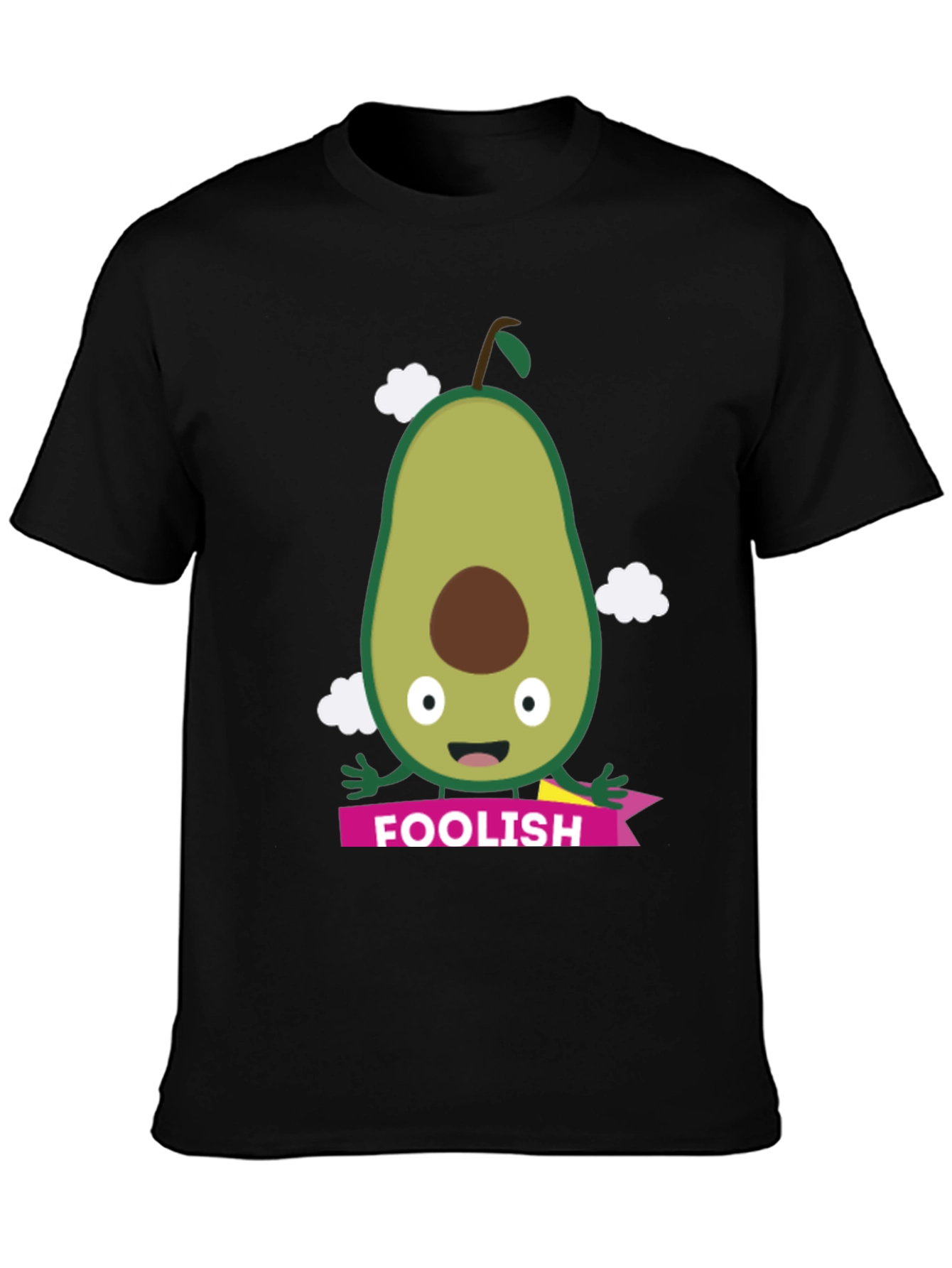 Foolish Avocado Graphic T-Shirt - Unique Design