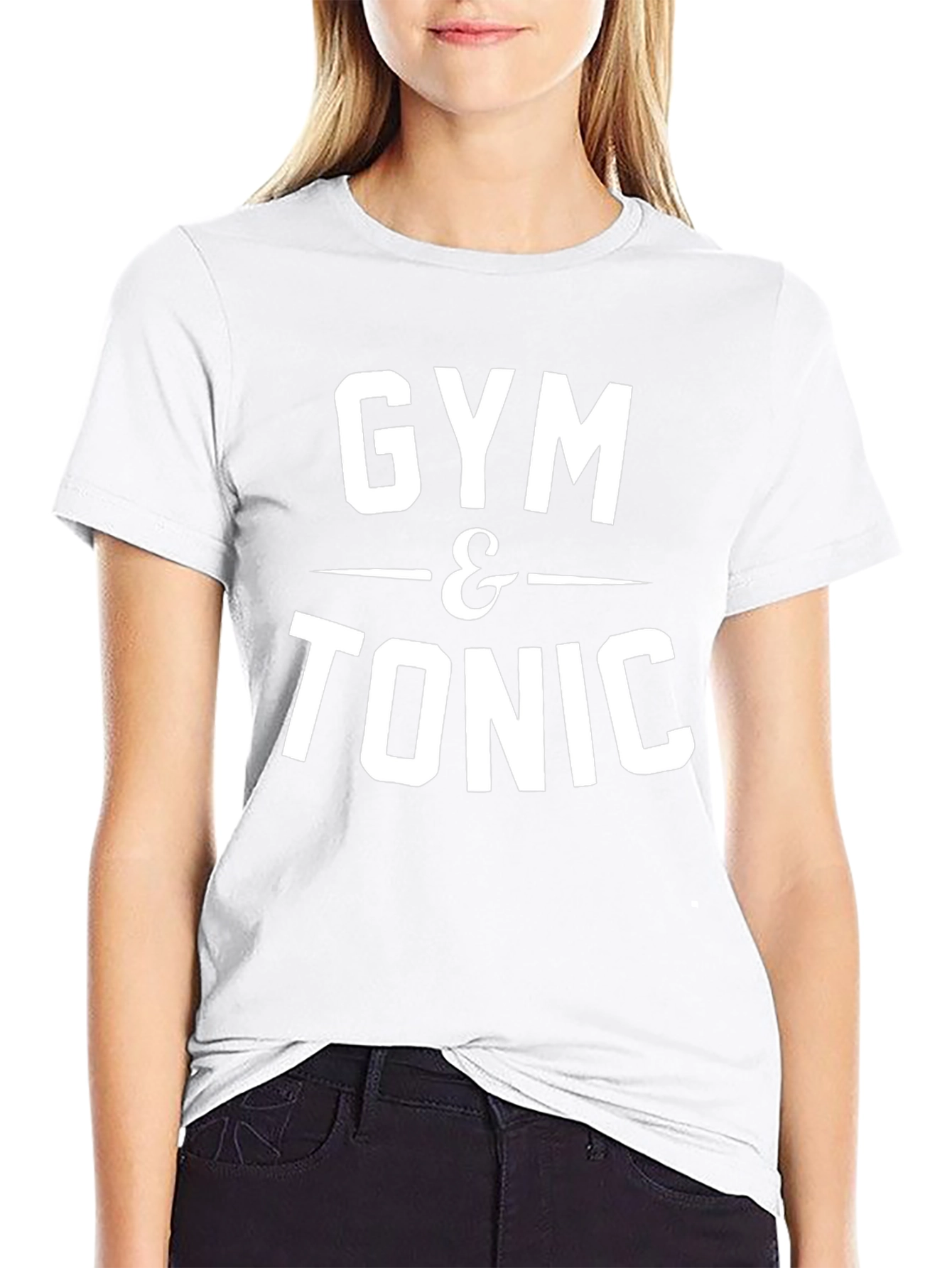 Gym & Tonic Graphic Tee - Black Short Sleeve