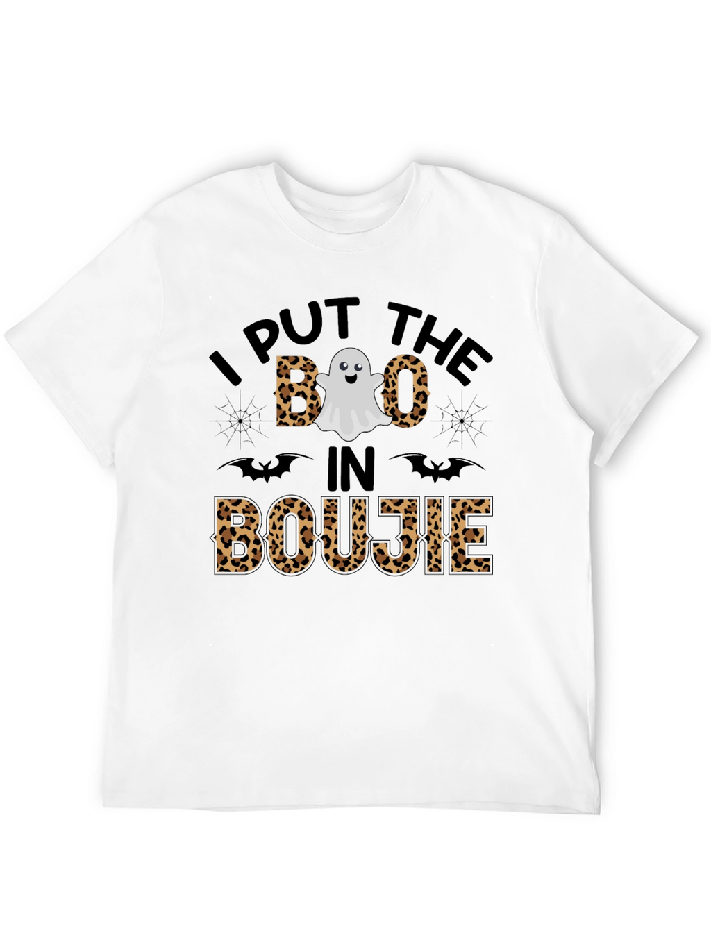 Boo in Boujie Leopard Halloween T-Shirt