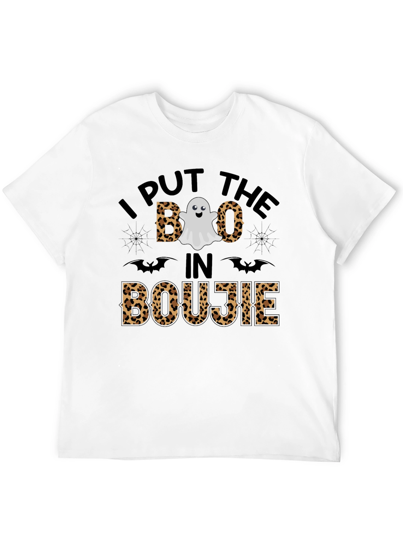 Boo in Boujie Leopard Halloween T-Shirt