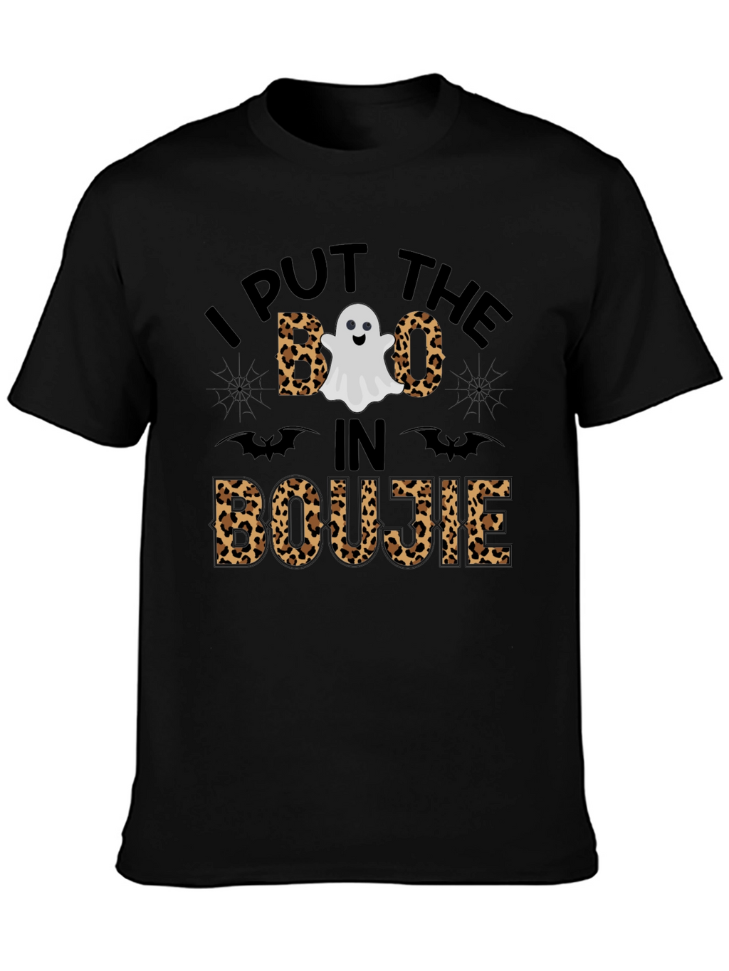 Boo in Boujie Leopard Halloween T-Shirt