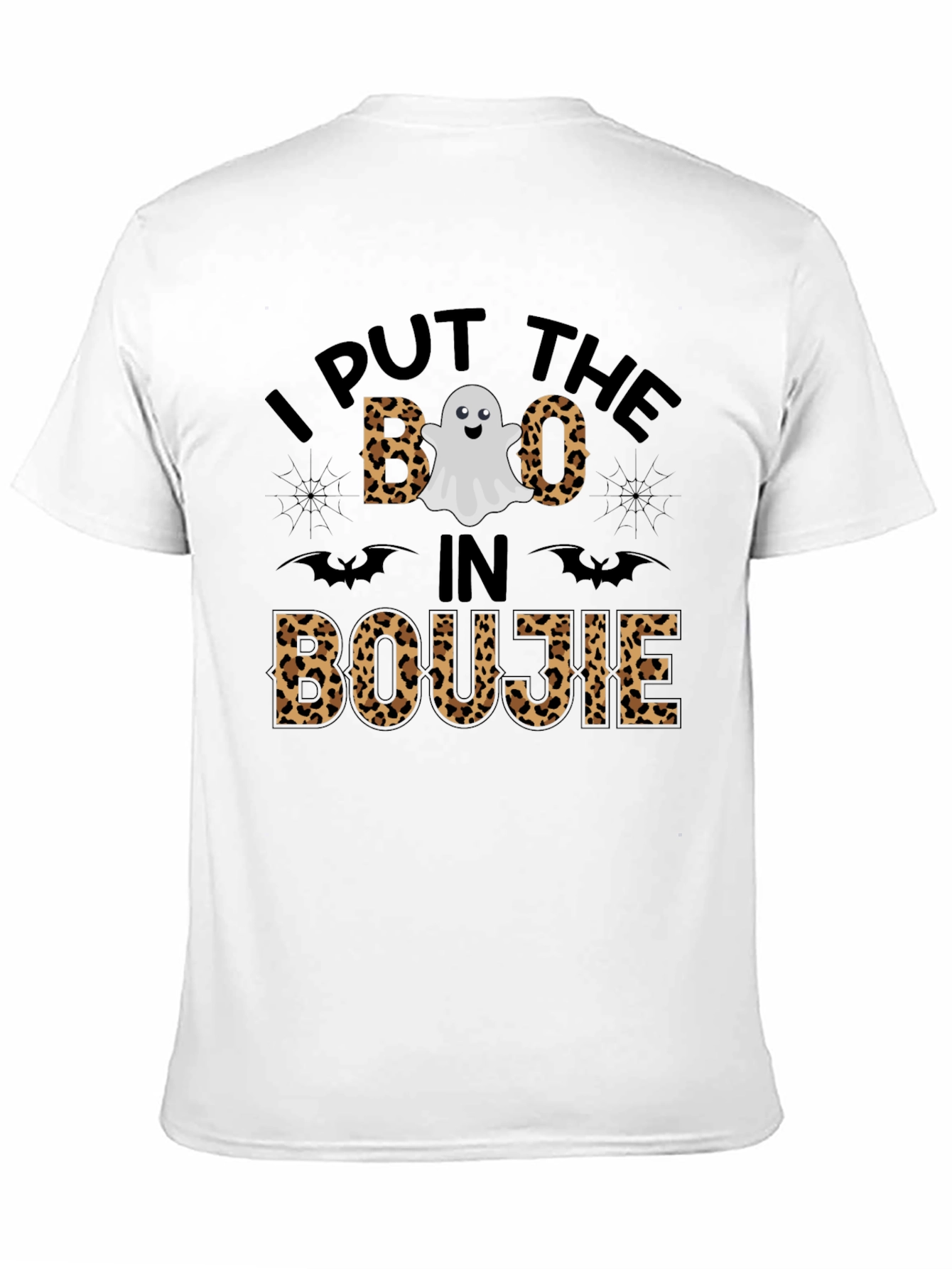 Boo in Boujie Leopard Halloween T-Shirt