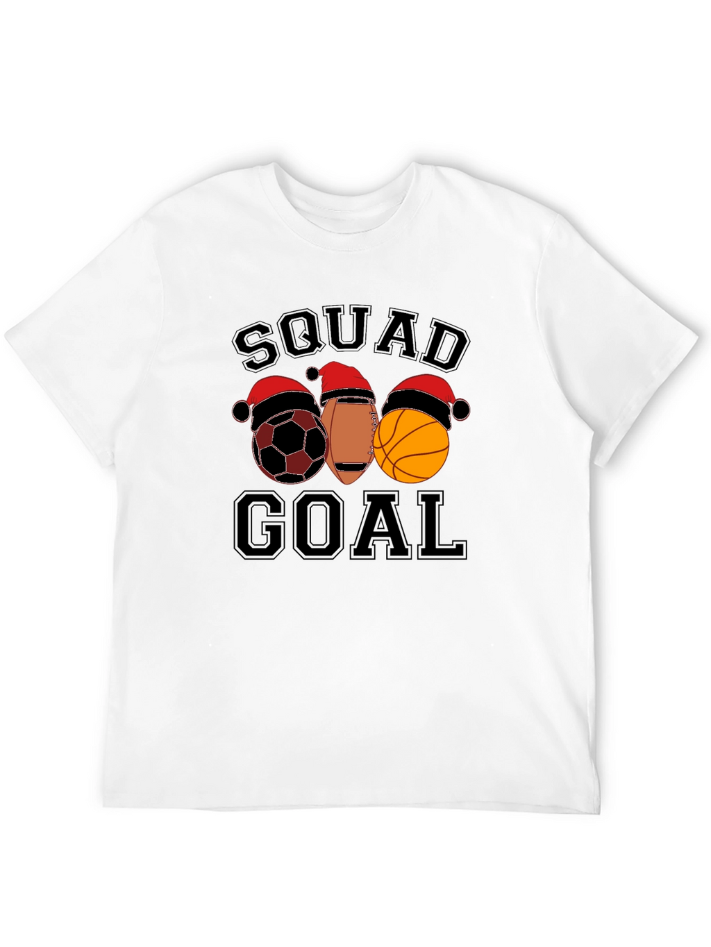 Squad Goal Holiday T-Shirt - Sports Christmas Tee