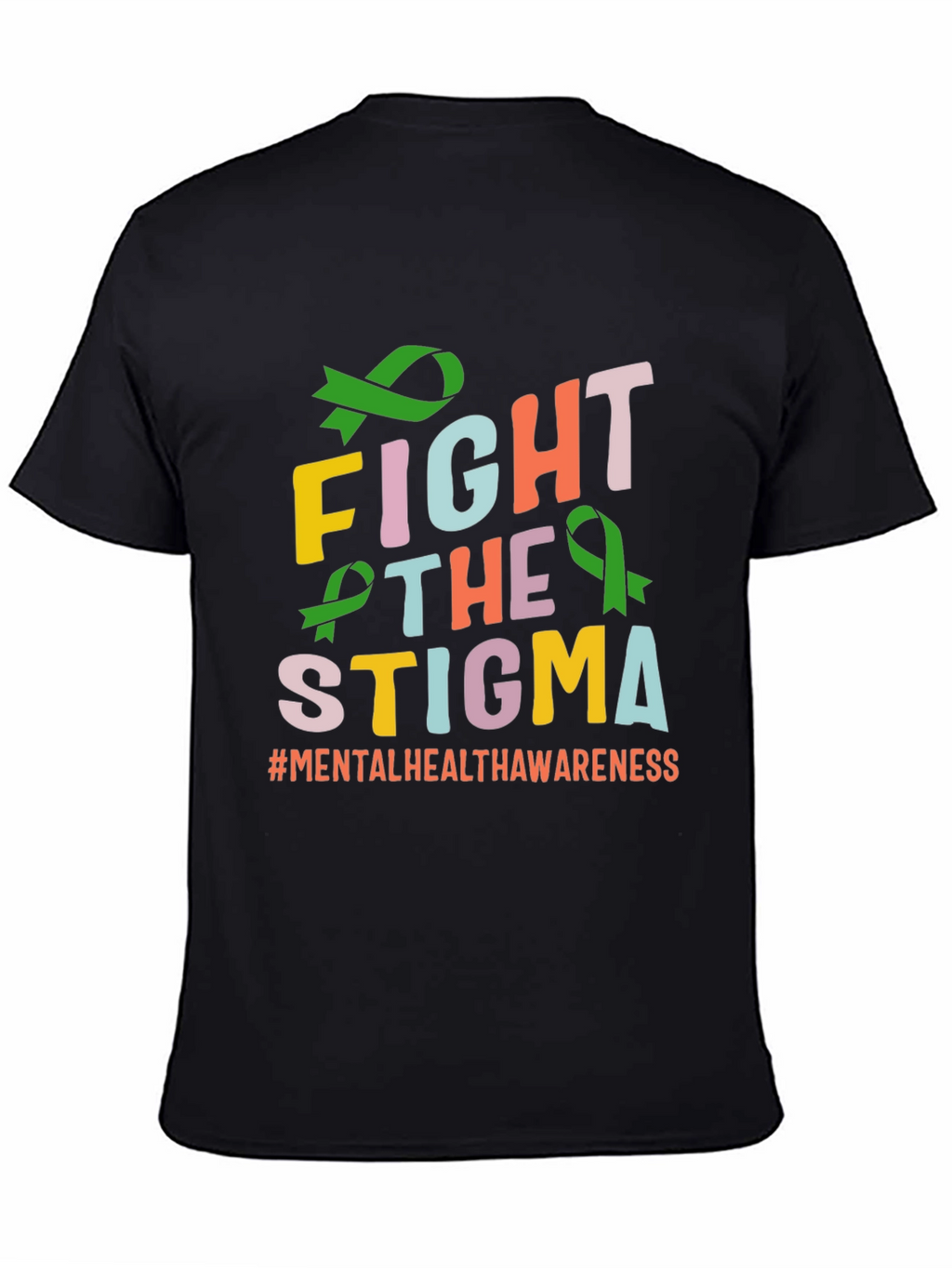 Fight The Stigma T-Shirt Mental Health Awareness