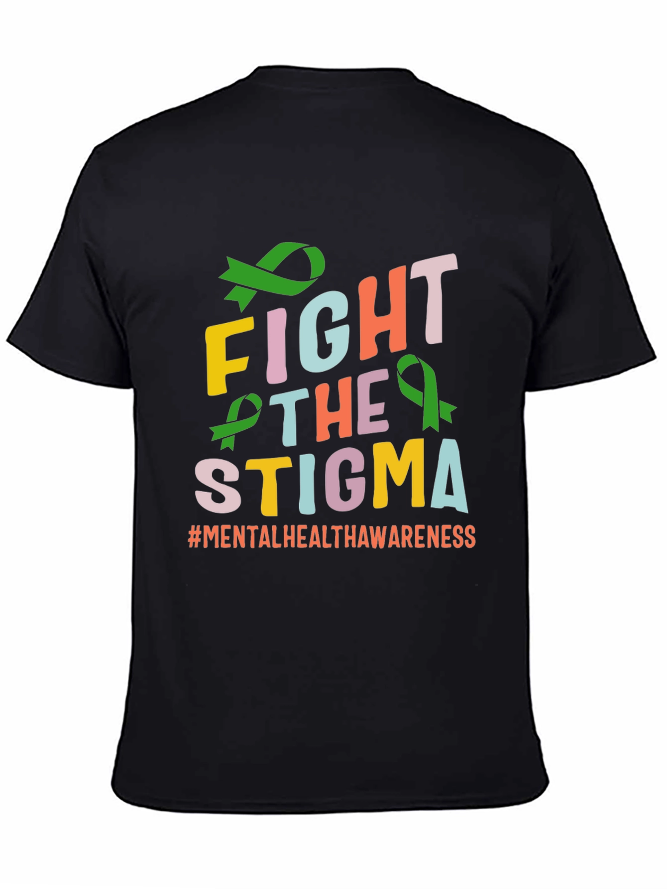 Fight The Stigma T-Shirt Mental Health Awareness