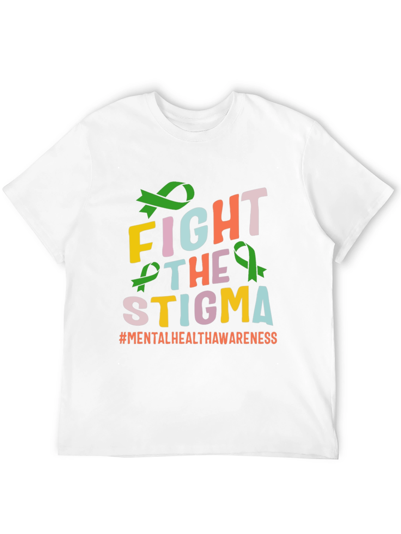 Fight The Stigma T-Shirt Mental Health Awareness