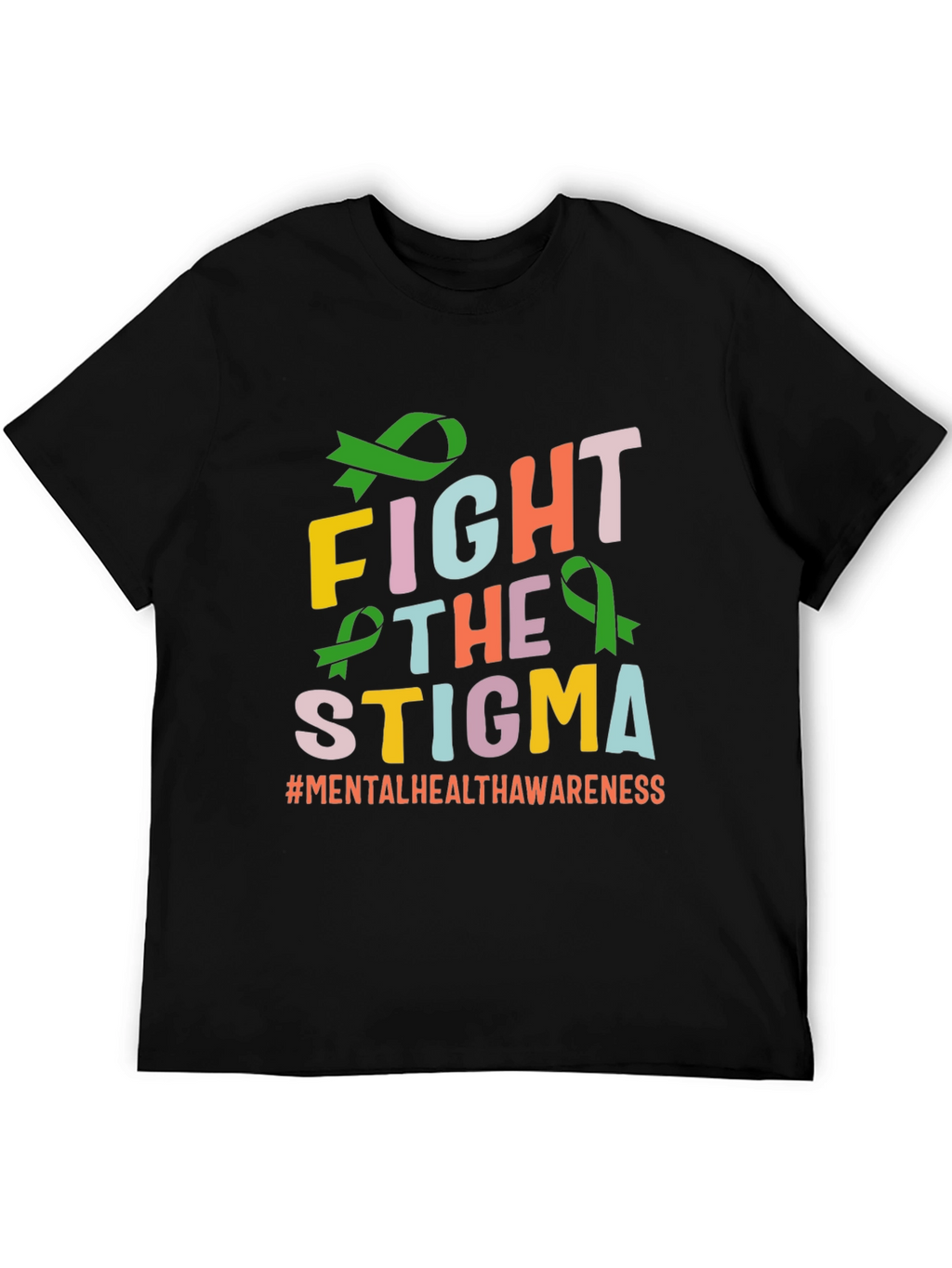 Fight The Stigma T-Shirt Mental Health Awareness