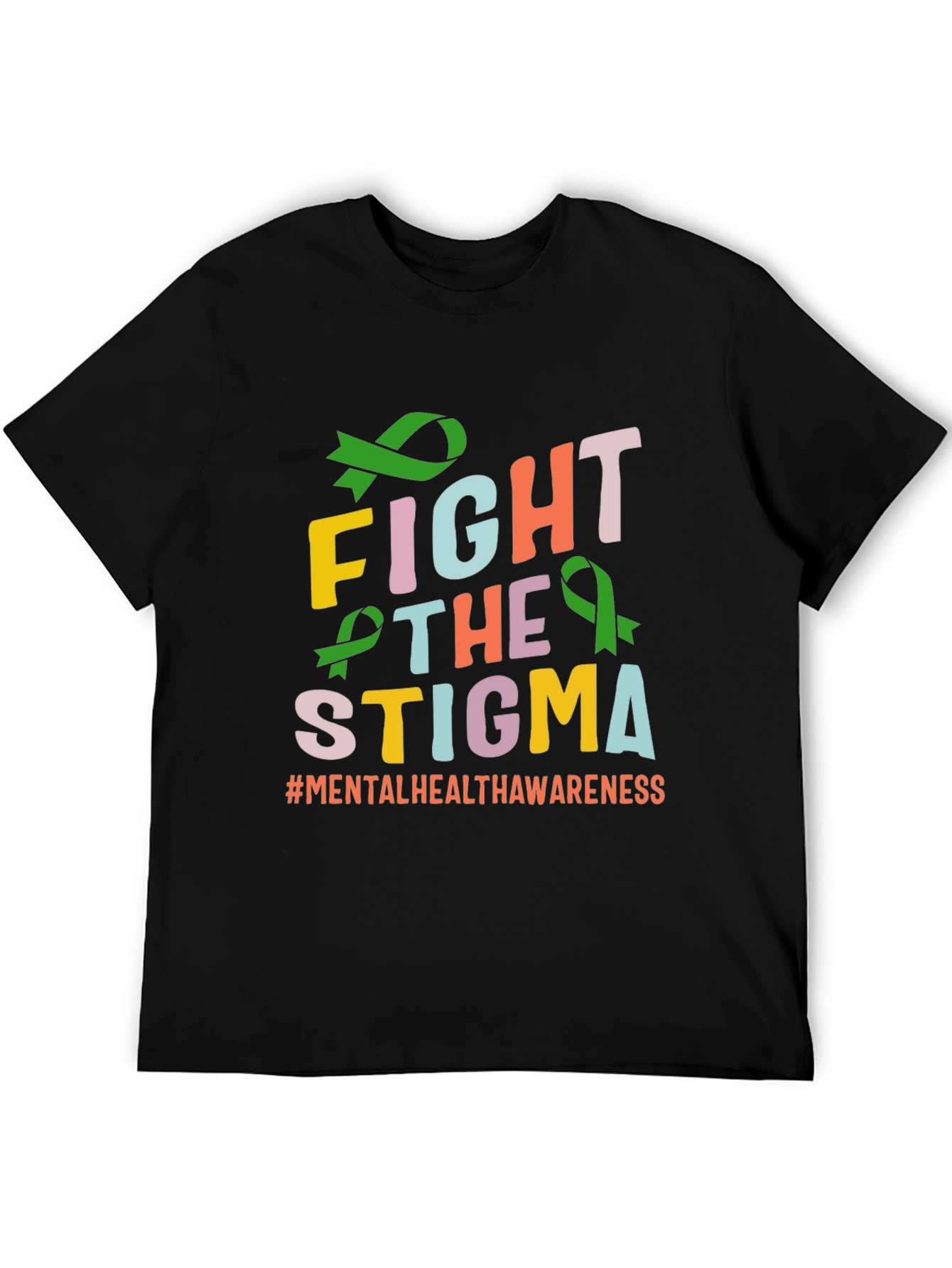Fight The Stigma T-Shirt Mental Health Awareness