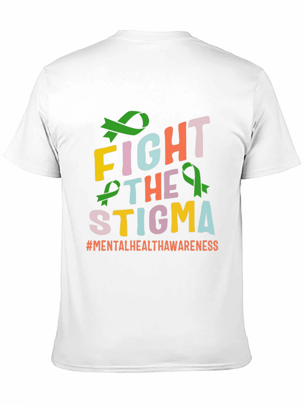 Fight The Stigma T-Shirt Mental Health Awareness