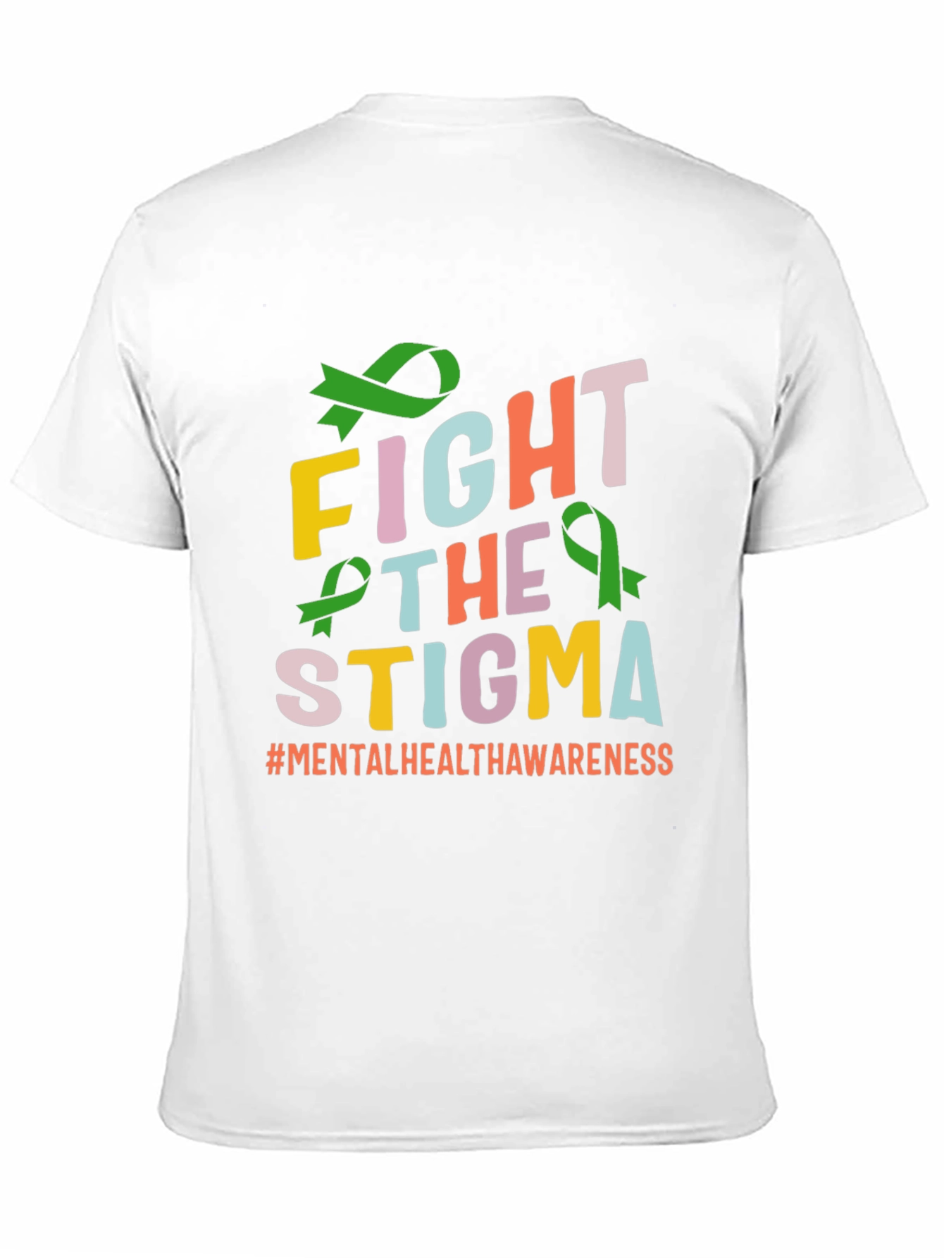 Fight The Stigma T-Shirt Mental Health Awareness