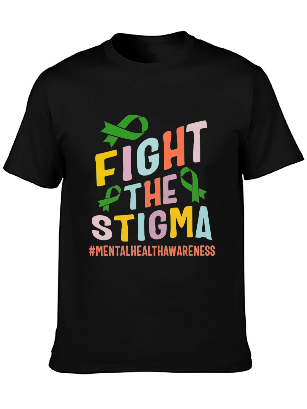 Fight The Stigma T-Shirt Mental Health Awareness