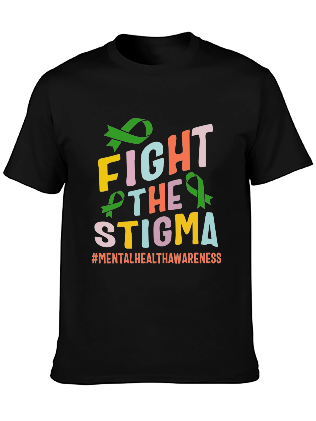 Fight The Stigma T-Shirt Mental Health Awareness