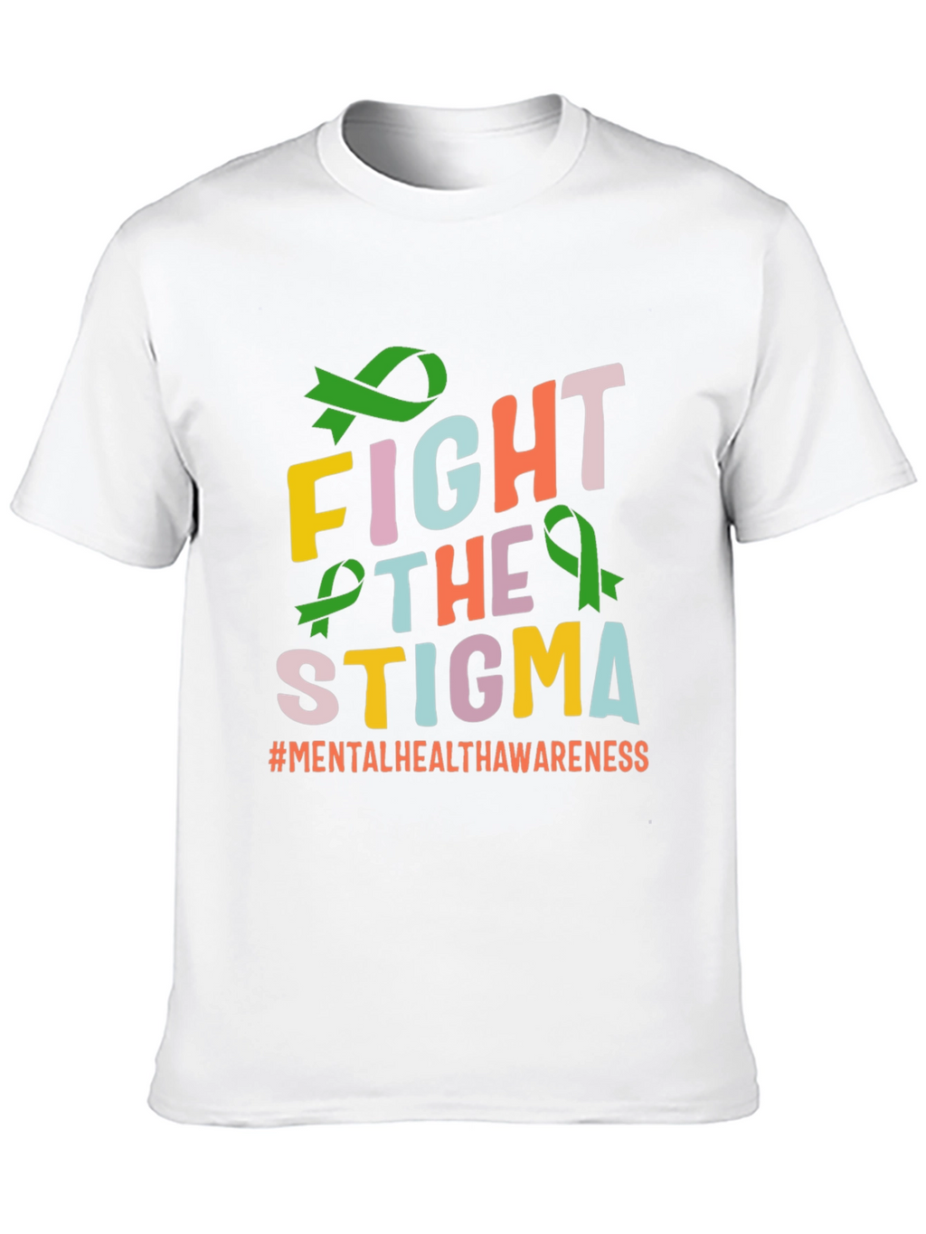 Fight The Stigma T-Shirt Mental Health Awareness