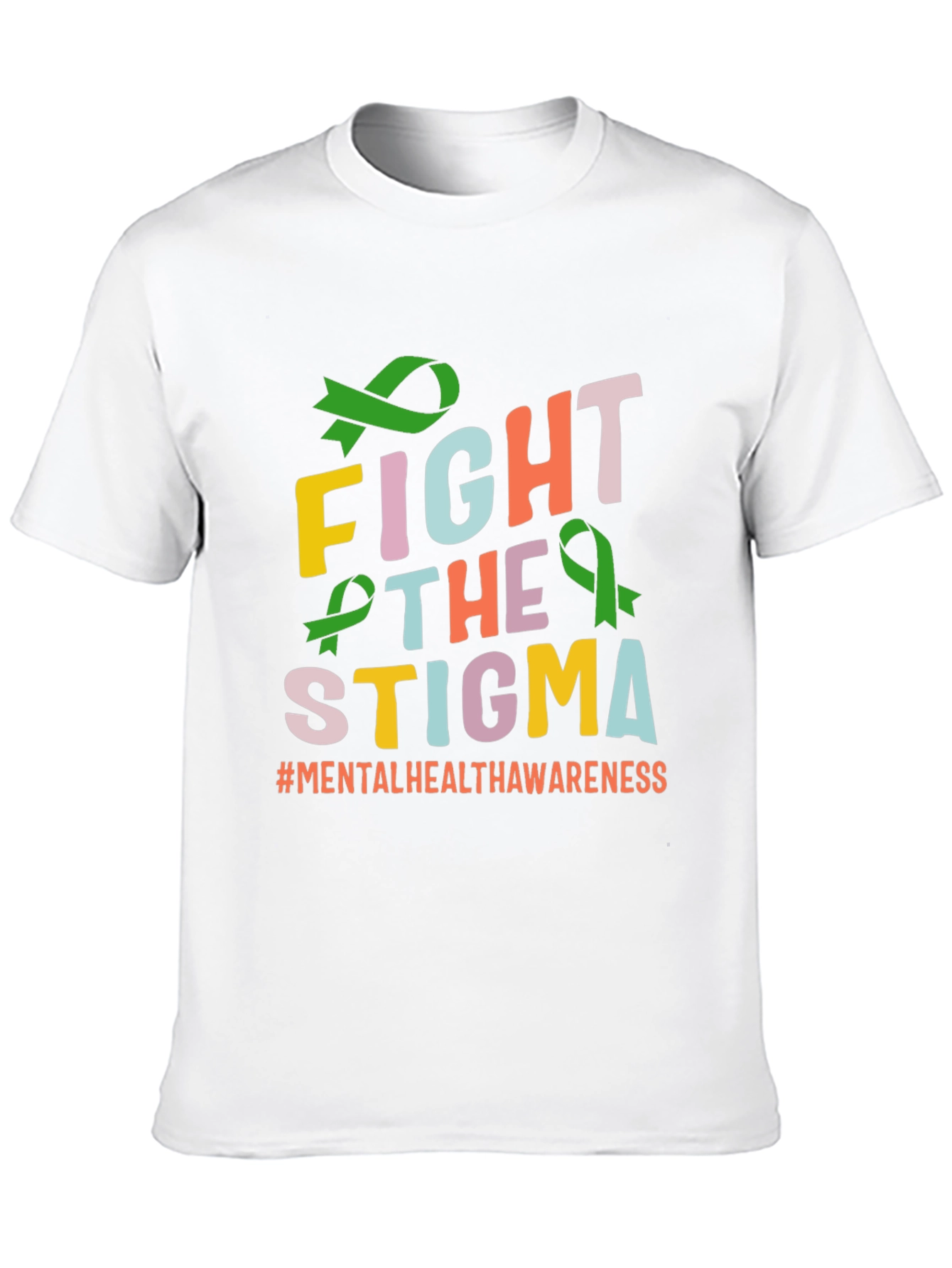 Fight The Stigma T-Shirt Mental Health Awareness