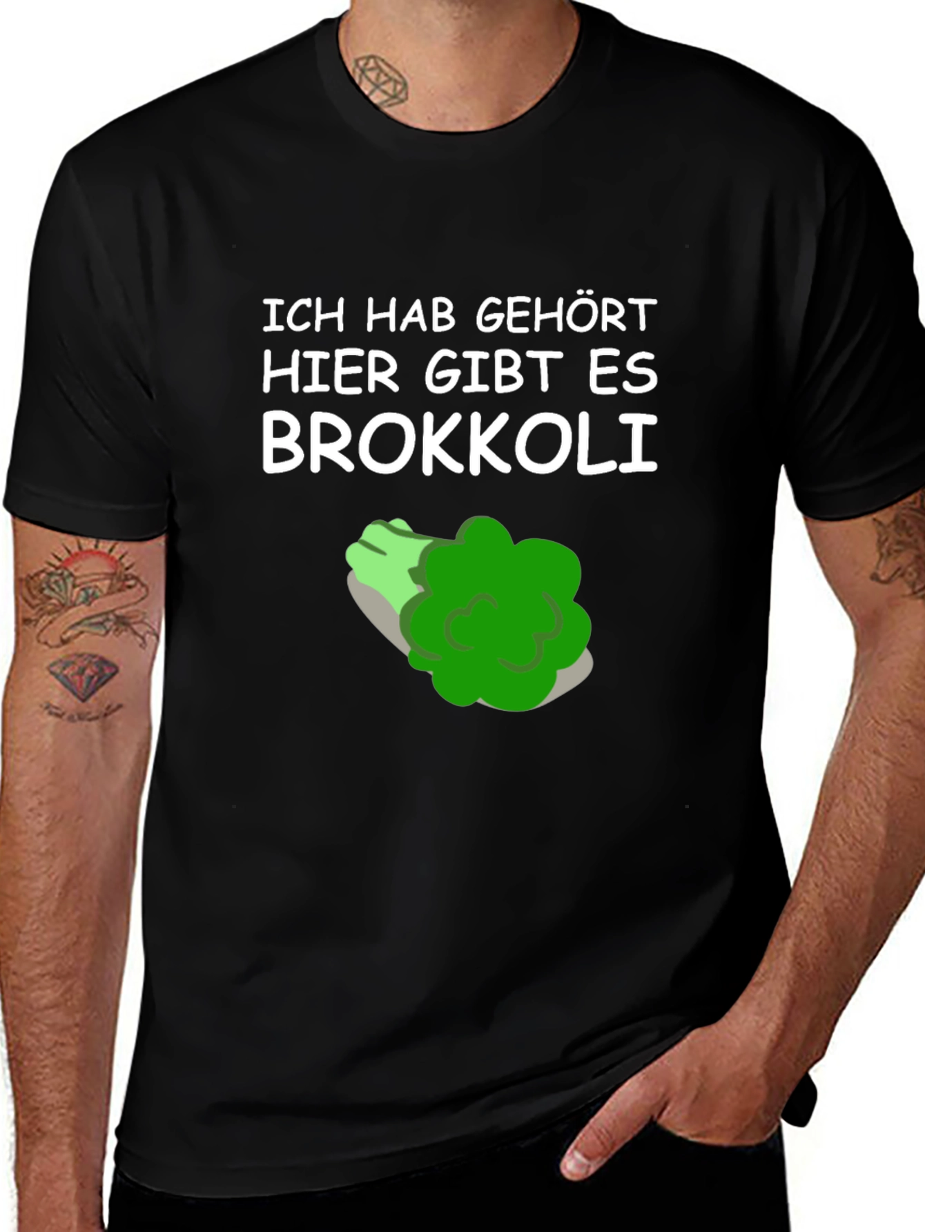 Broccoli T-Shirt - Funny German Foodie Tee