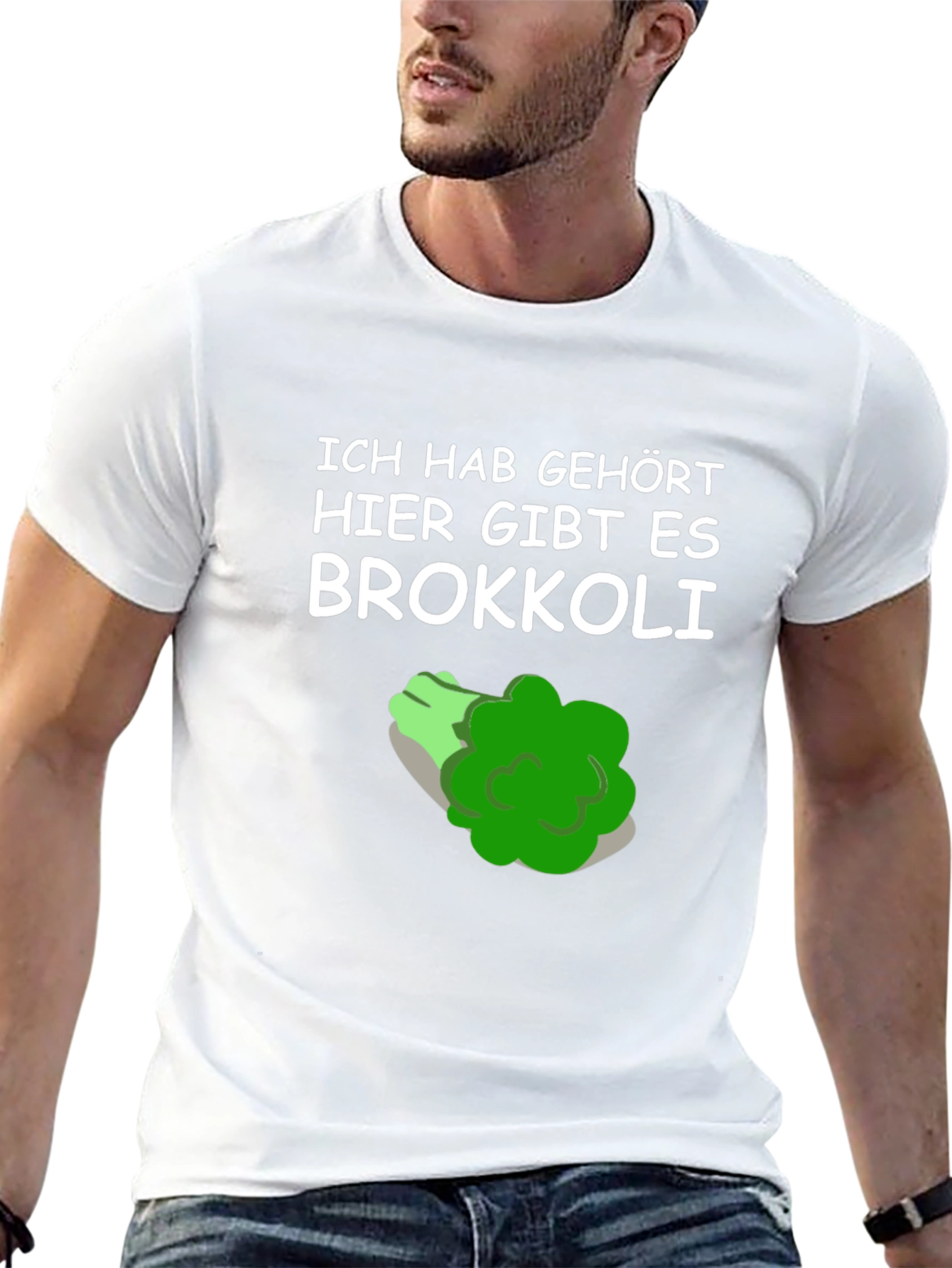 Broccoli T-Shirt - Funny German Foodie Tee
