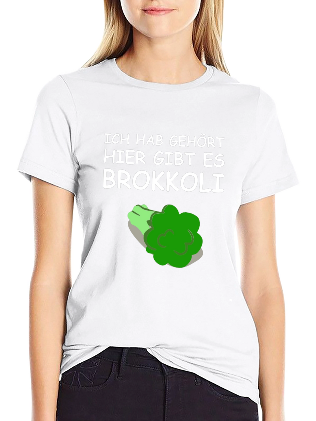 Broccoli T-Shirt - Funny German Foodie Tee