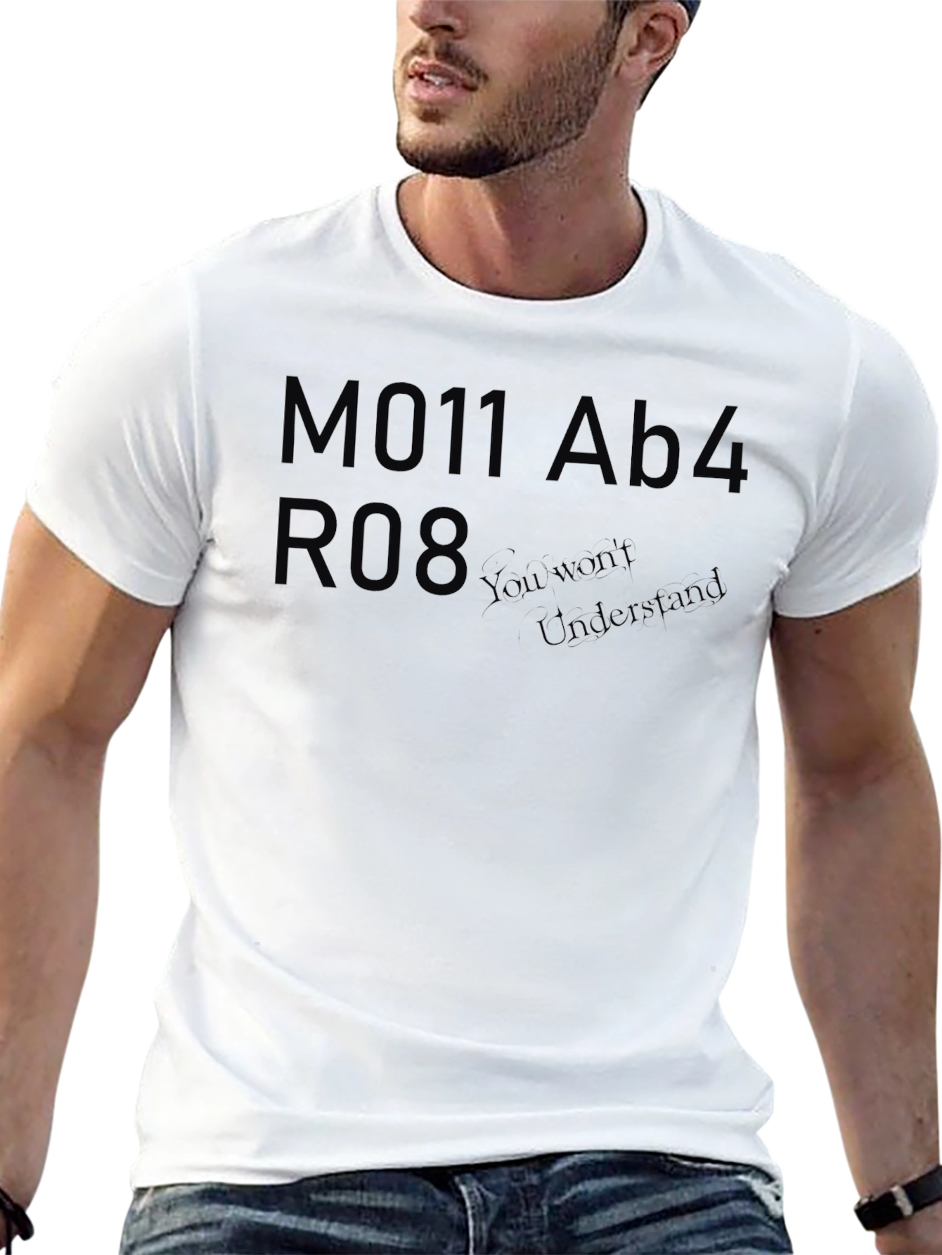 Mysterious Code Graphic Tee - You wont Understand