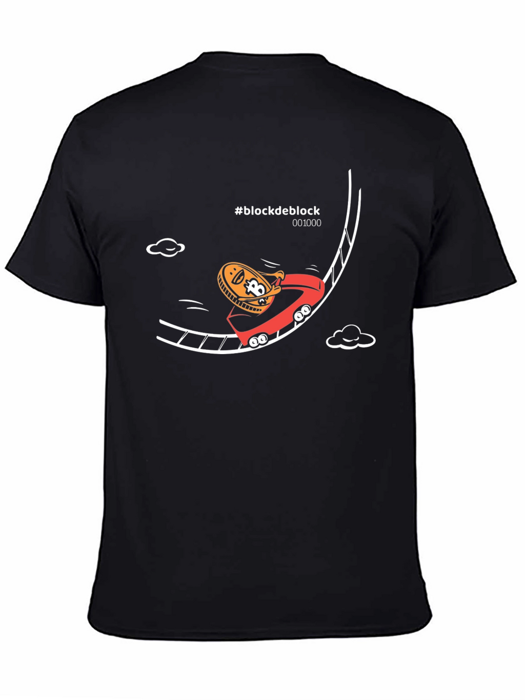 Blockdeblock Bitcoin Rollercoaster T-Shirt