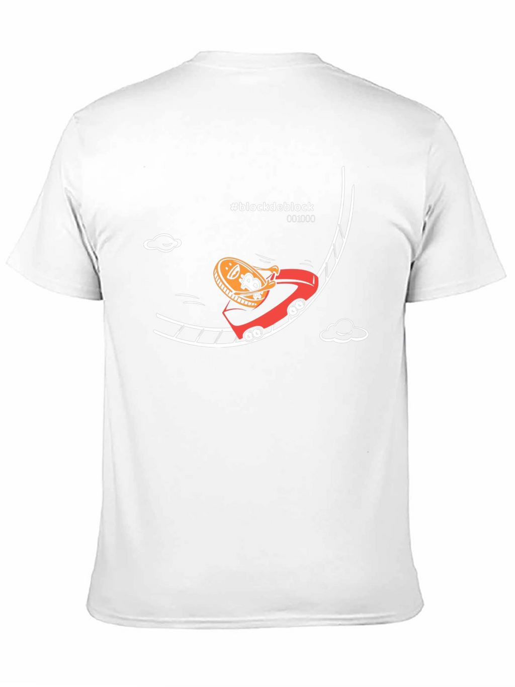 Blockdeblock Bitcoin Rollercoaster T-Shirt