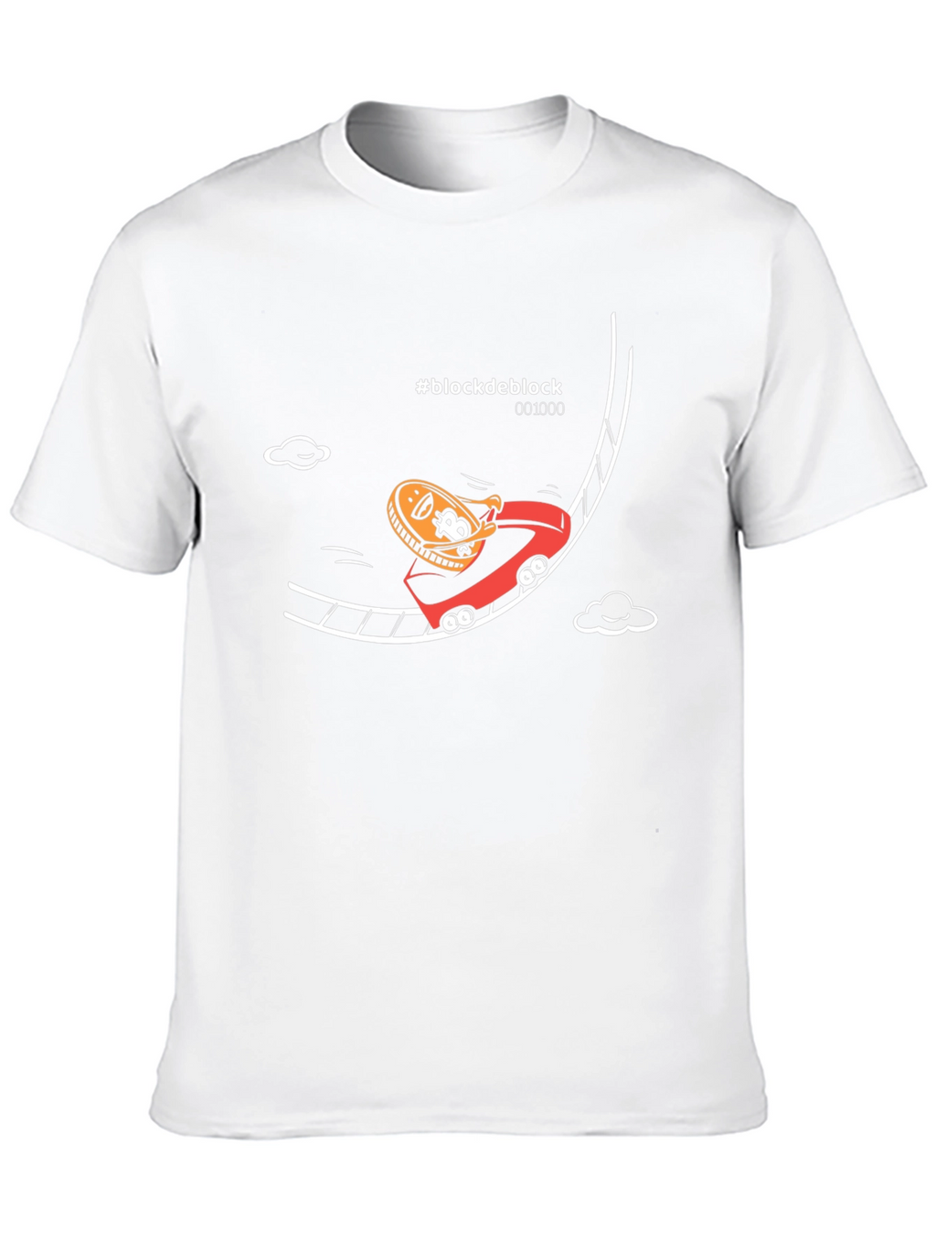 Blockdeblock Bitcoin Rollercoaster T-Shirt