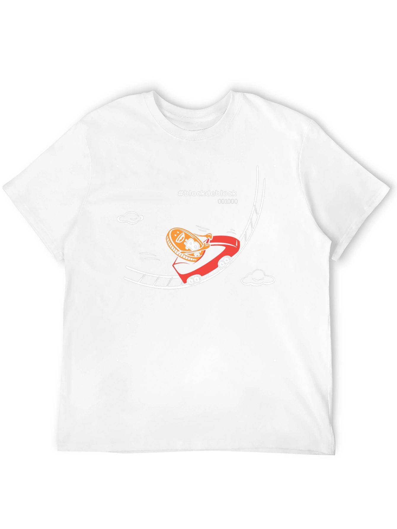 Blockdeblock Bitcoin Rollercoaster T-Shirt