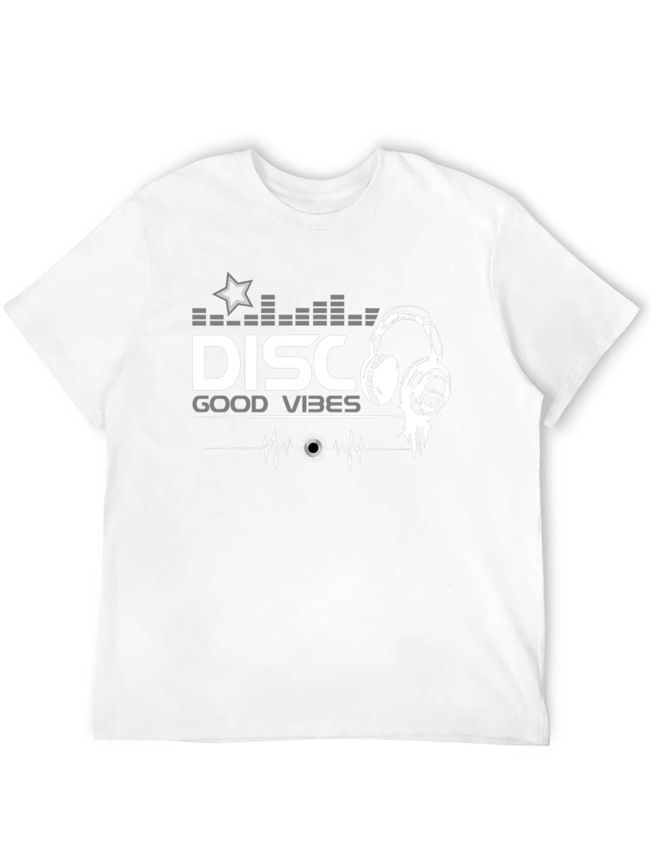 Disco Good Vibes Black T-Shirt