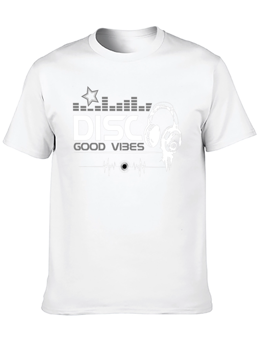 Disco Good Vibes Black T-Shirt