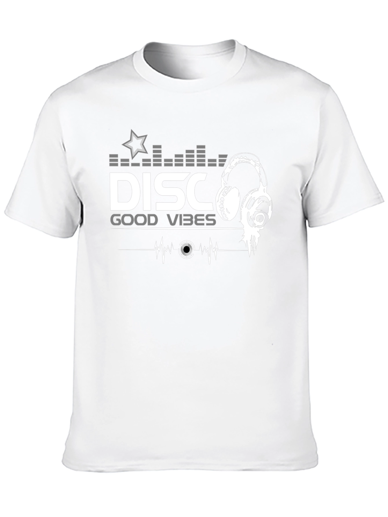 Disco Good Vibes Black T-Shirt