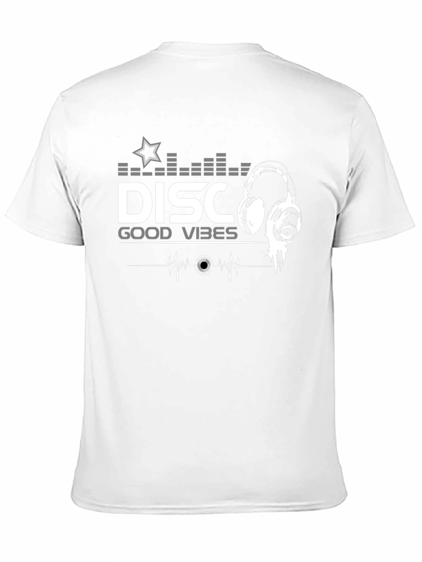 Disco Good Vibes Black T-Shirt
