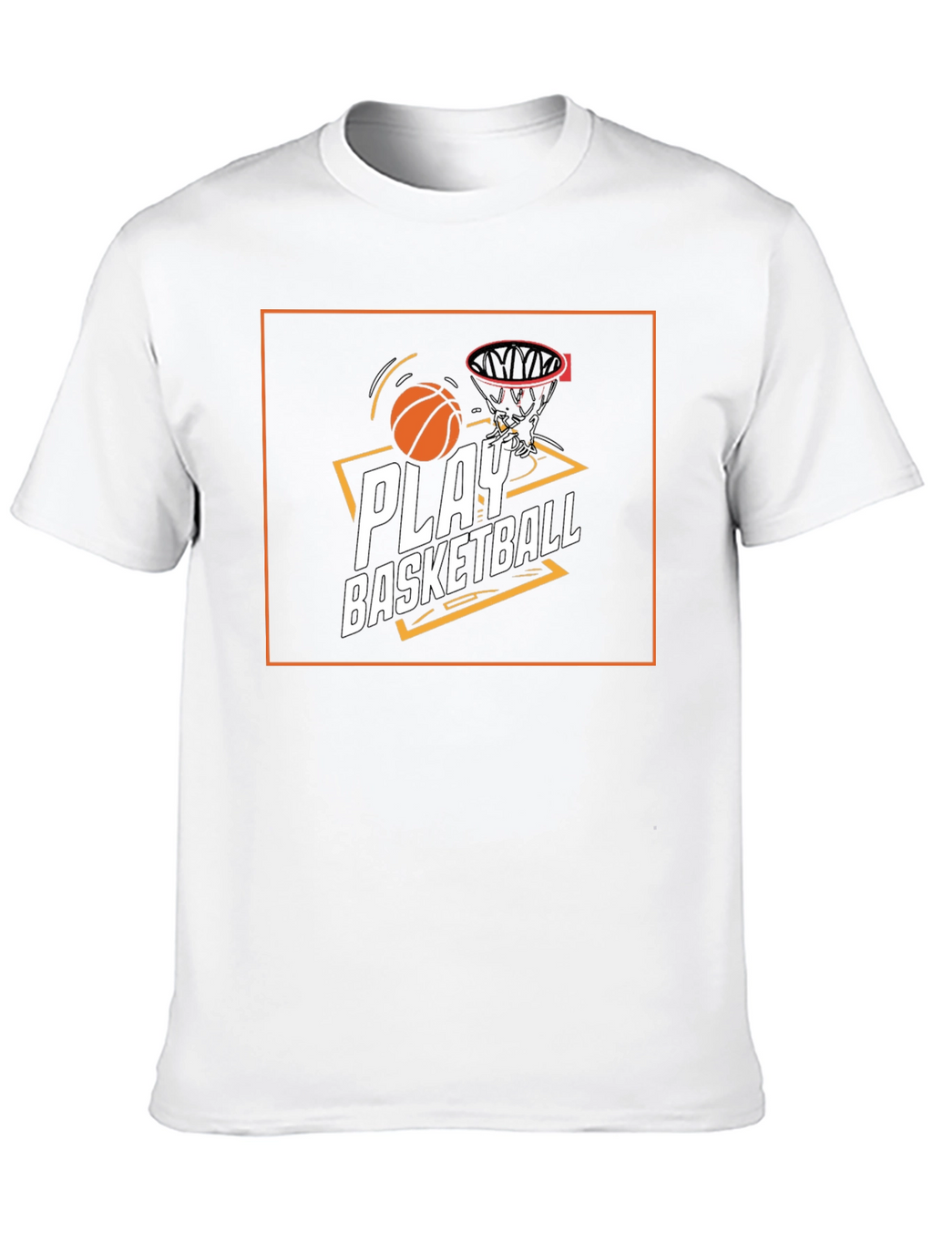 Play Basketball Graphic Tee - Stylish & Comfortable