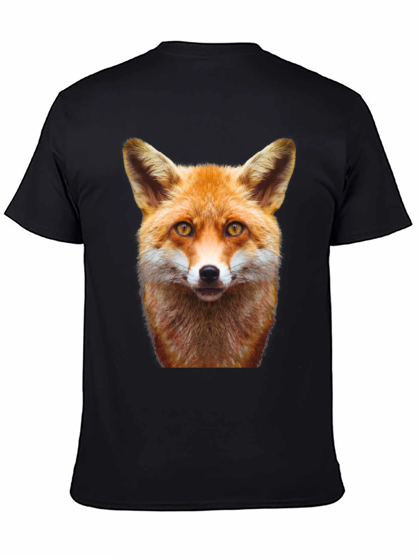 Fox Head Graphic Black T-Shirt