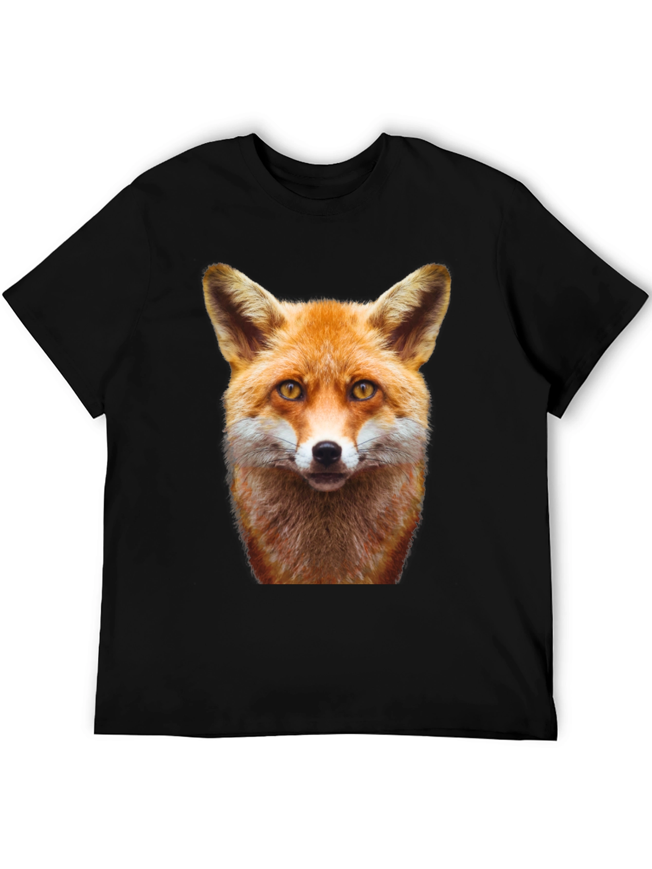 Fox Head Graphic Black T-Shirt