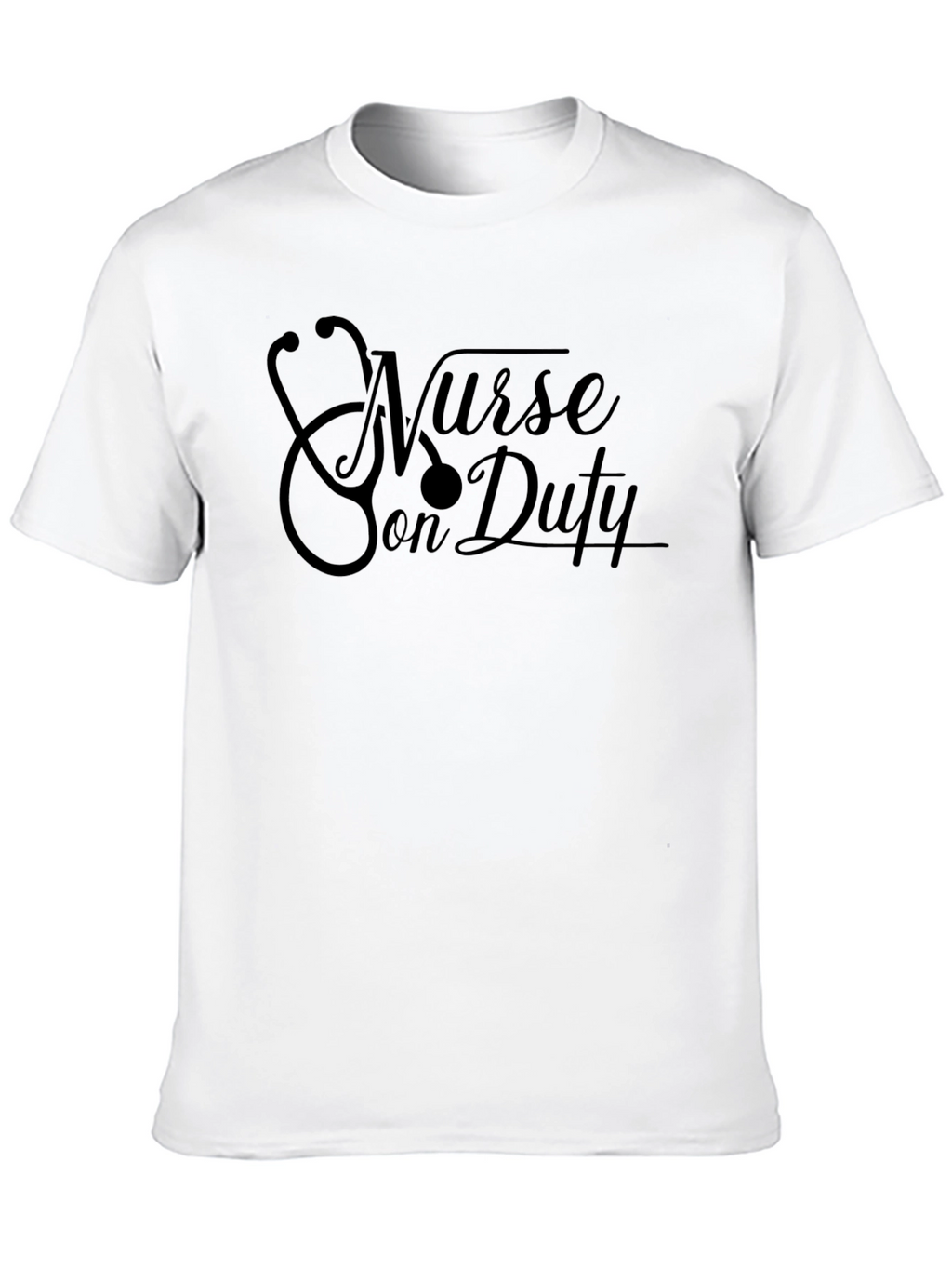 Nurse on Duty Black T-Shirt