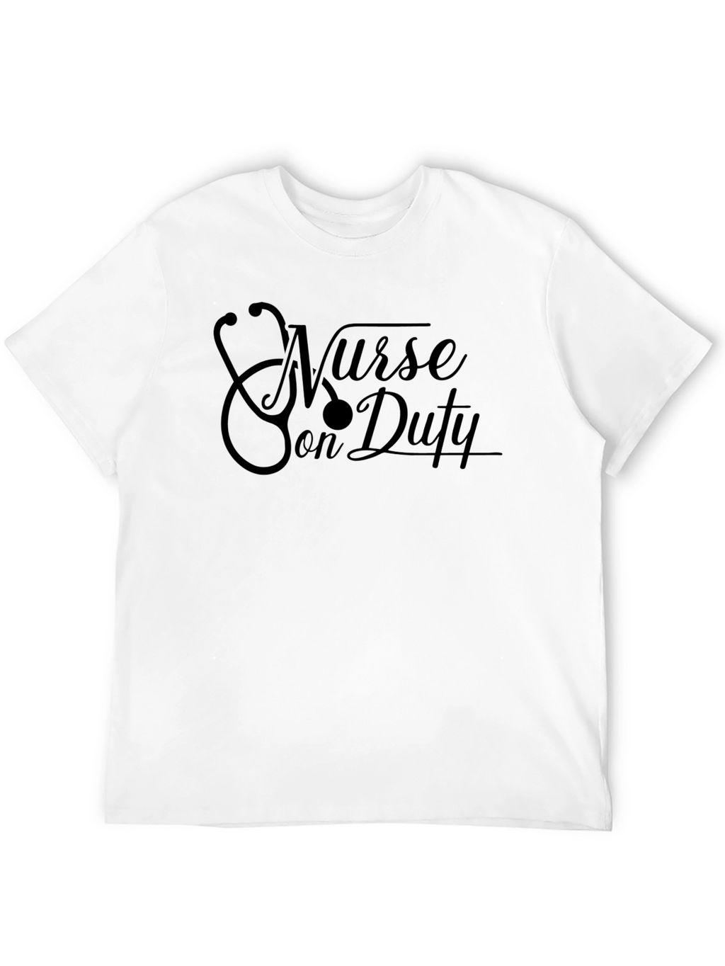 Nurse on Duty Black T-Shirt