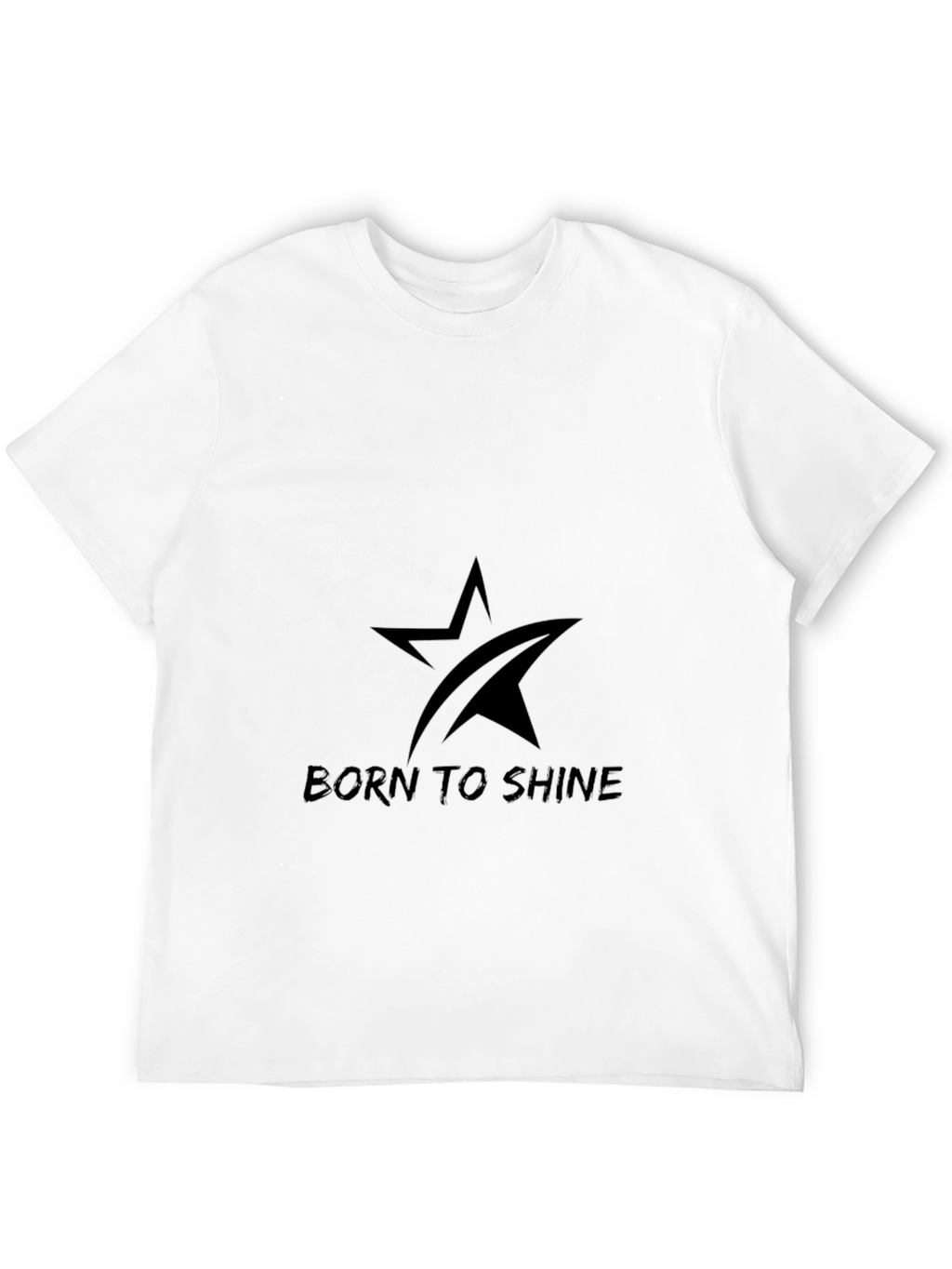 Born To Shine Black T-Shirt