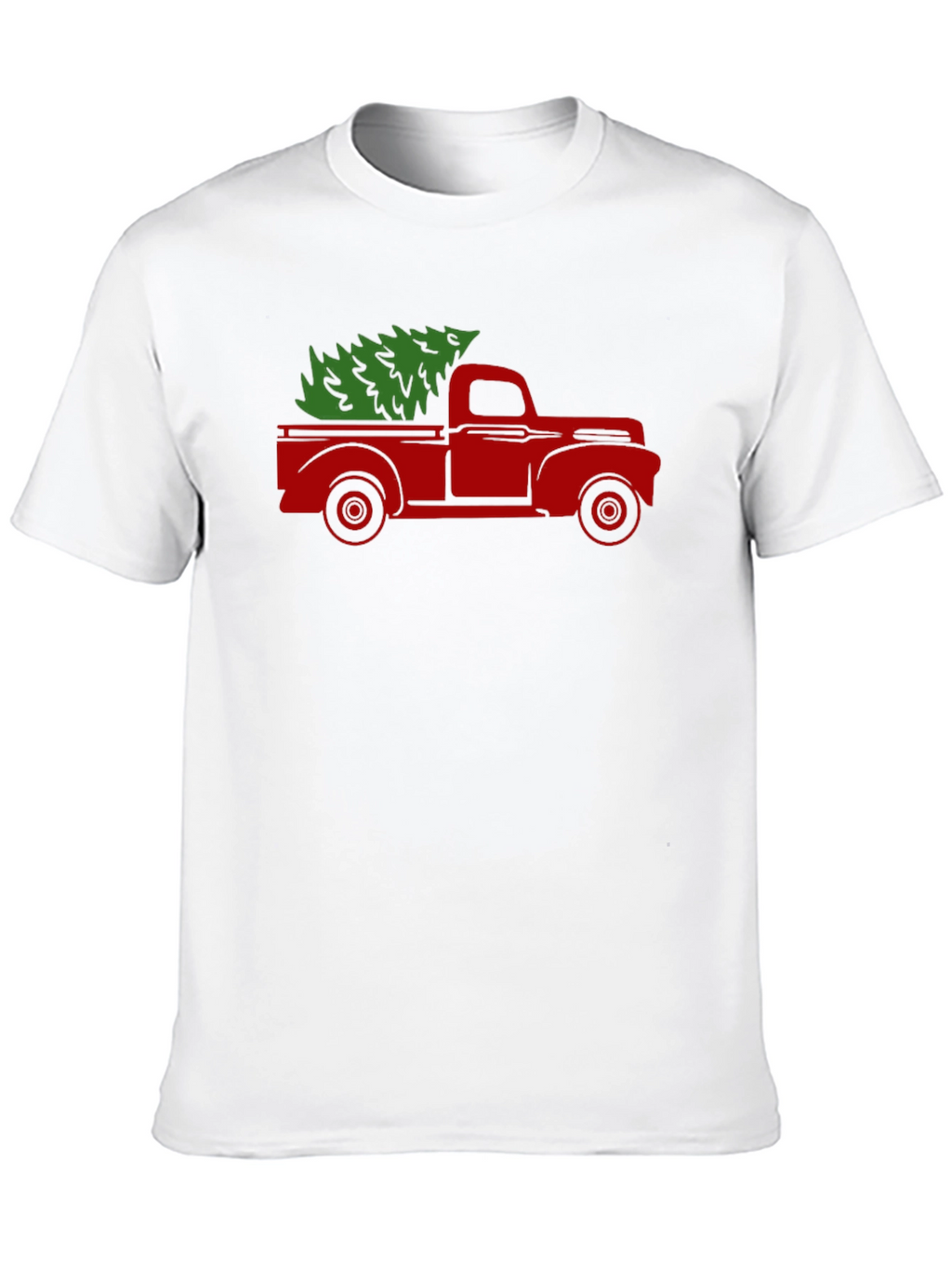 Christmas Tree Truck Graphic Tee