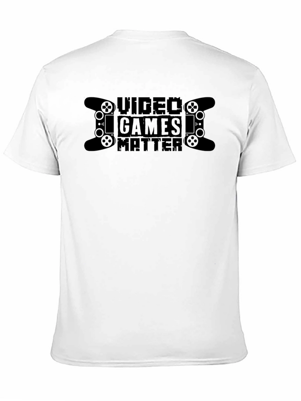Video Games Matter Black T-Shirt for Gamers
