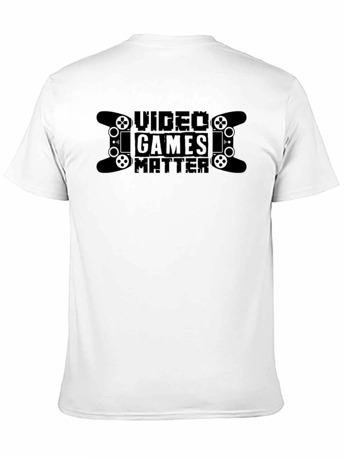 Video Games Matter Black T-Shirt for Gamers