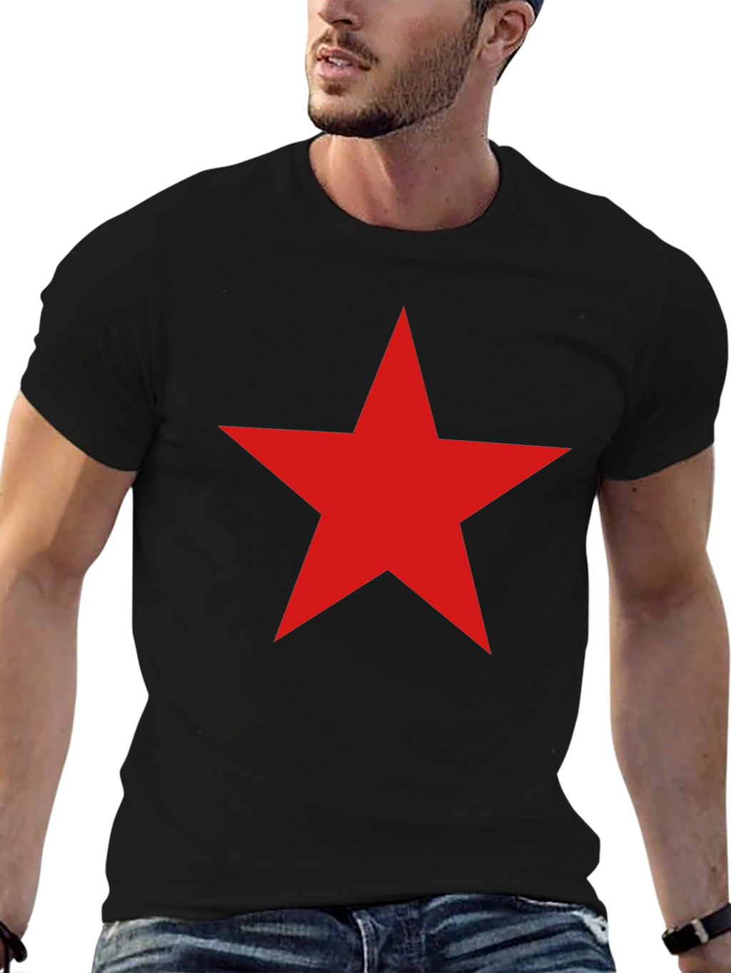 Red Star Graphic Tee - Classic Cool