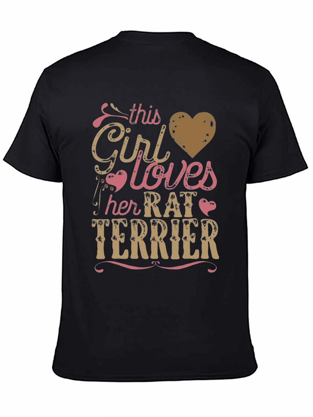 Rat Terrier Lover T-Shirt - Girls Best Friend