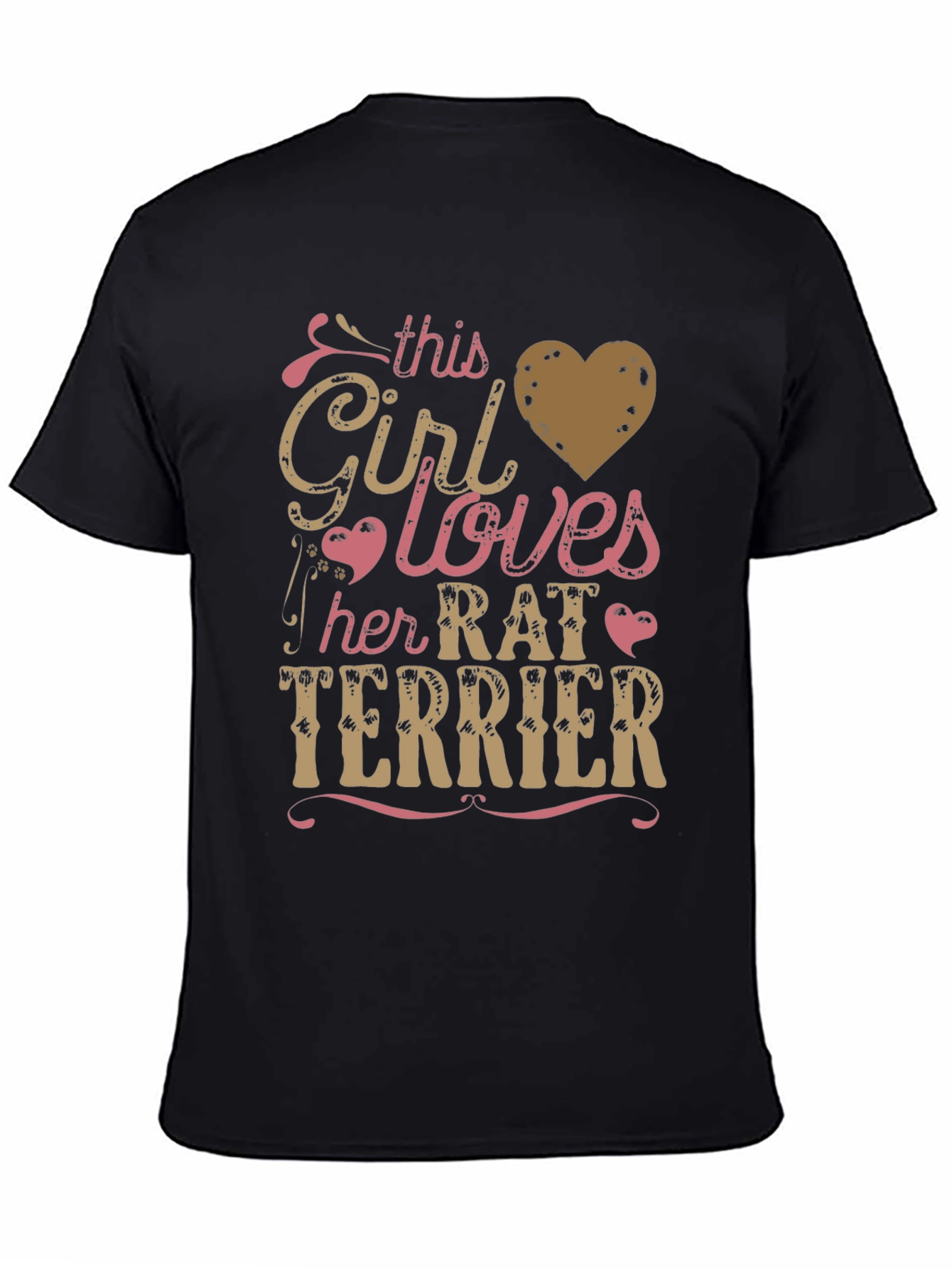 Rat Terrier Lover T-Shirt - Girls Best Friend